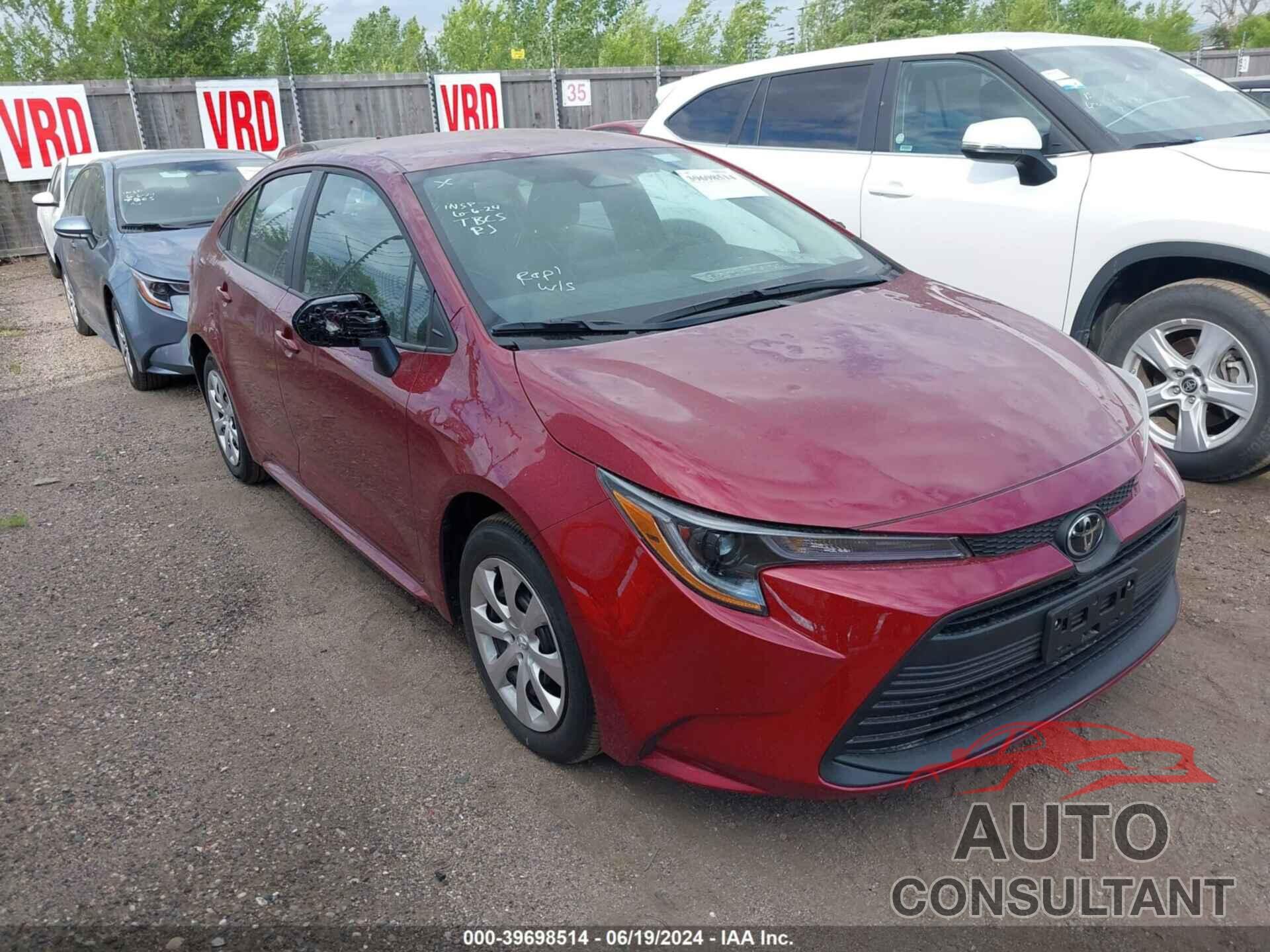 TOYOTA COROLLA 2024 - 5YFB4MDE4RP161397