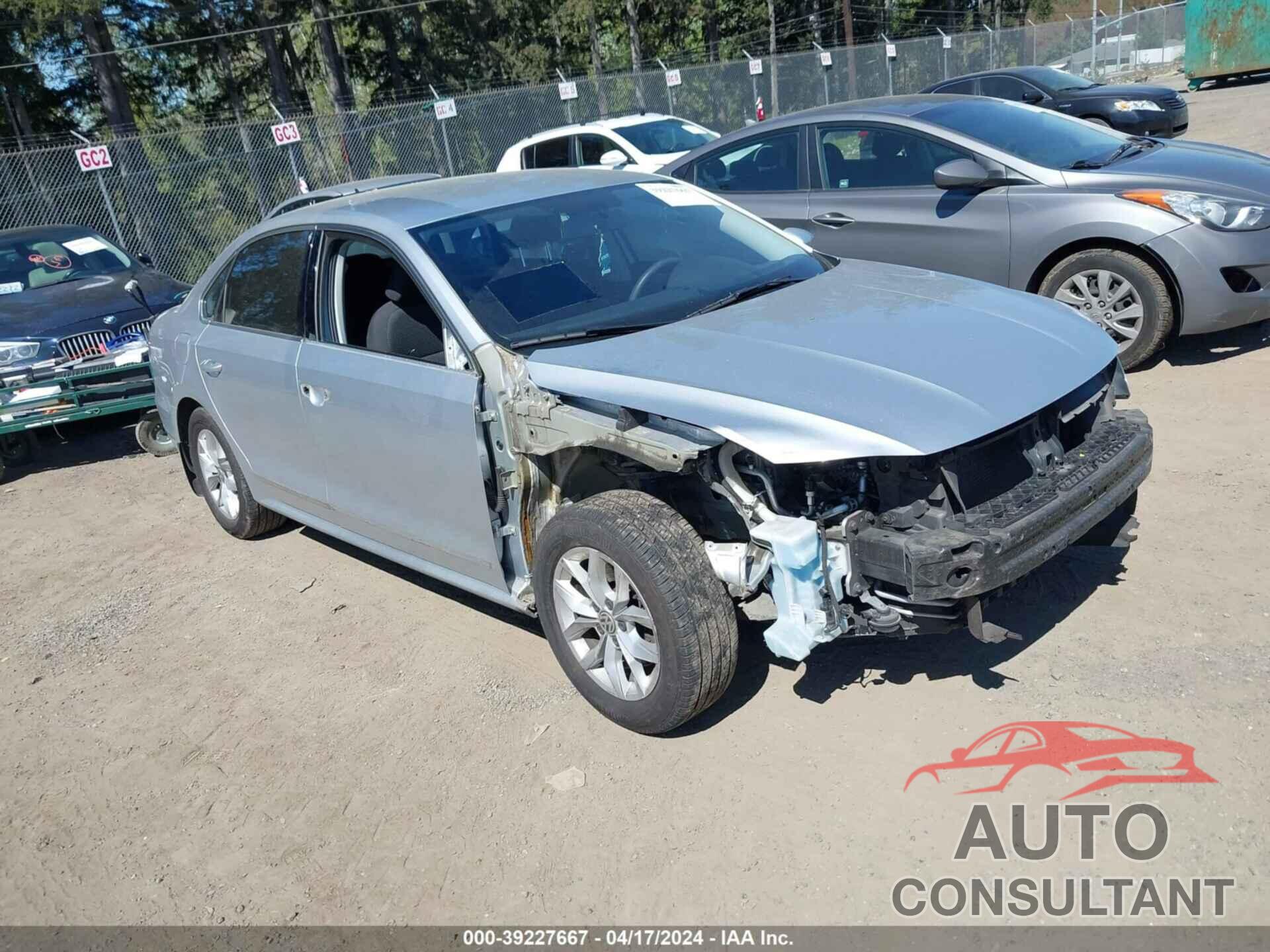 VOLKSWAGEN PASSAT 2016 - 1VWAT7A31GC019854