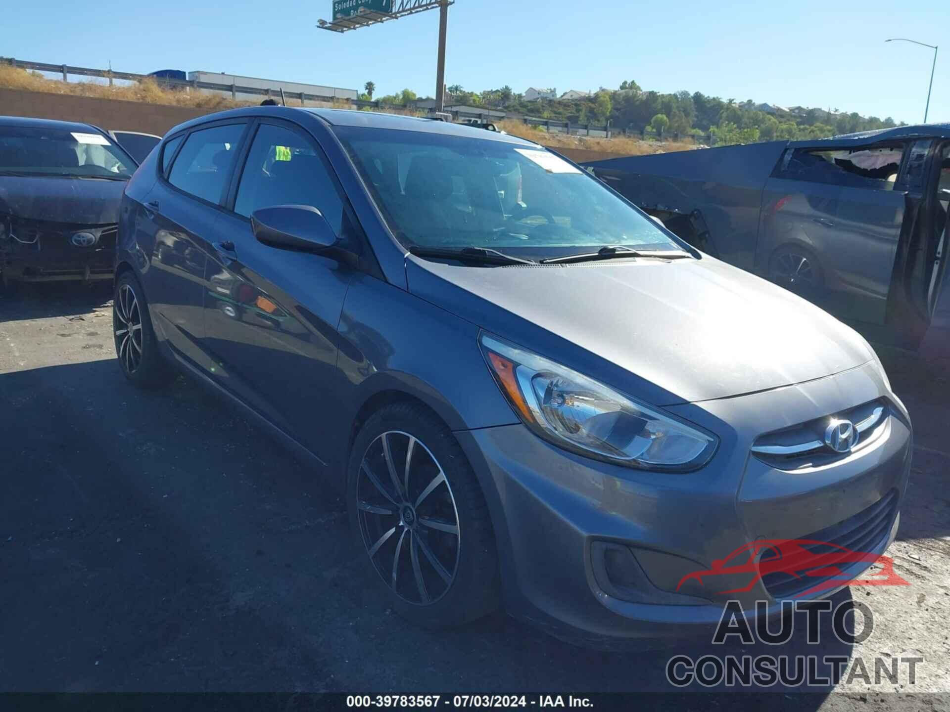 HYUNDAI ACCENT 2017 - KMHCT5AE5HU346783