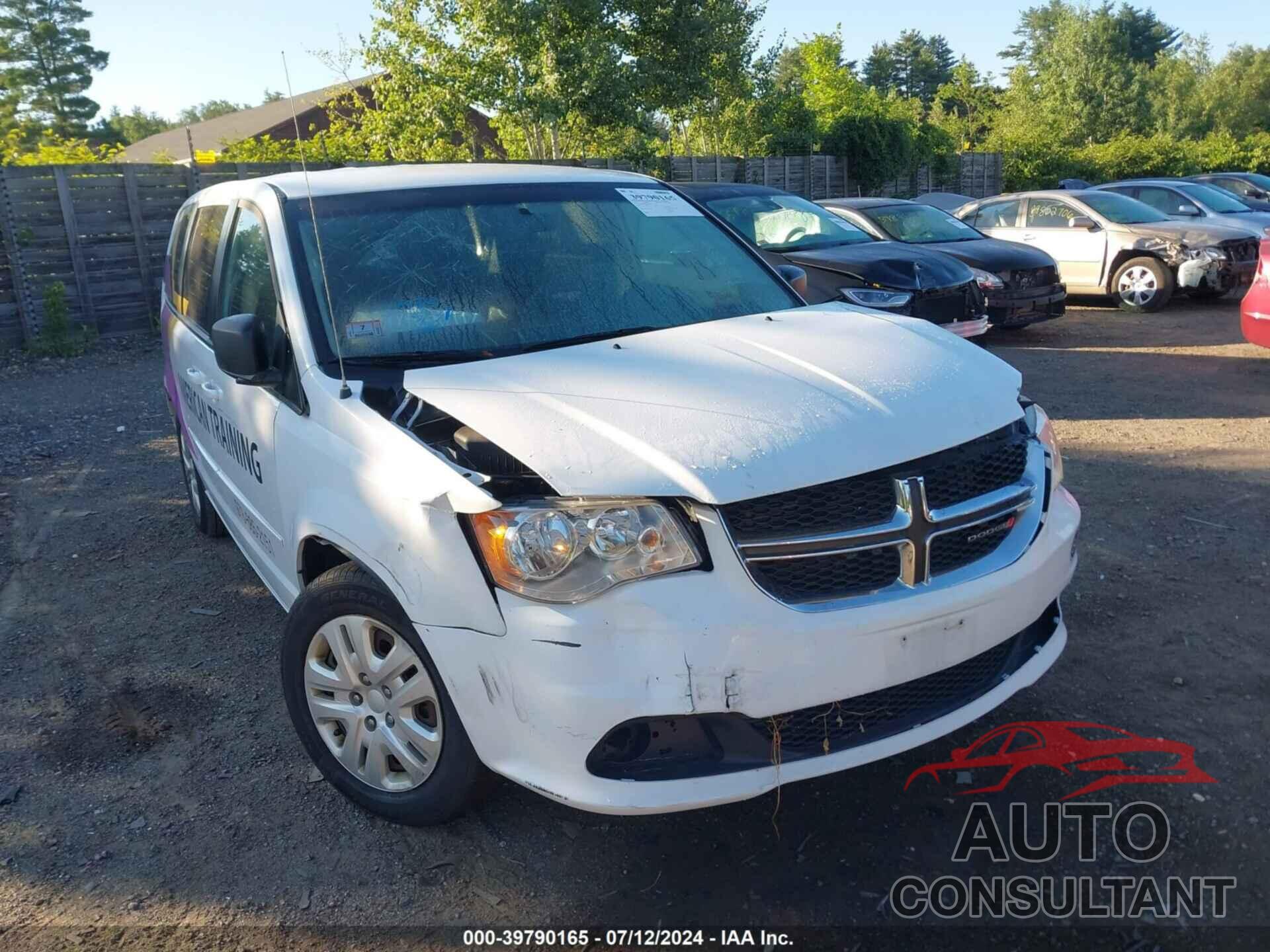 DODGE GRAND CARAVAN 2017 - 2C4RDGBG0HR793946