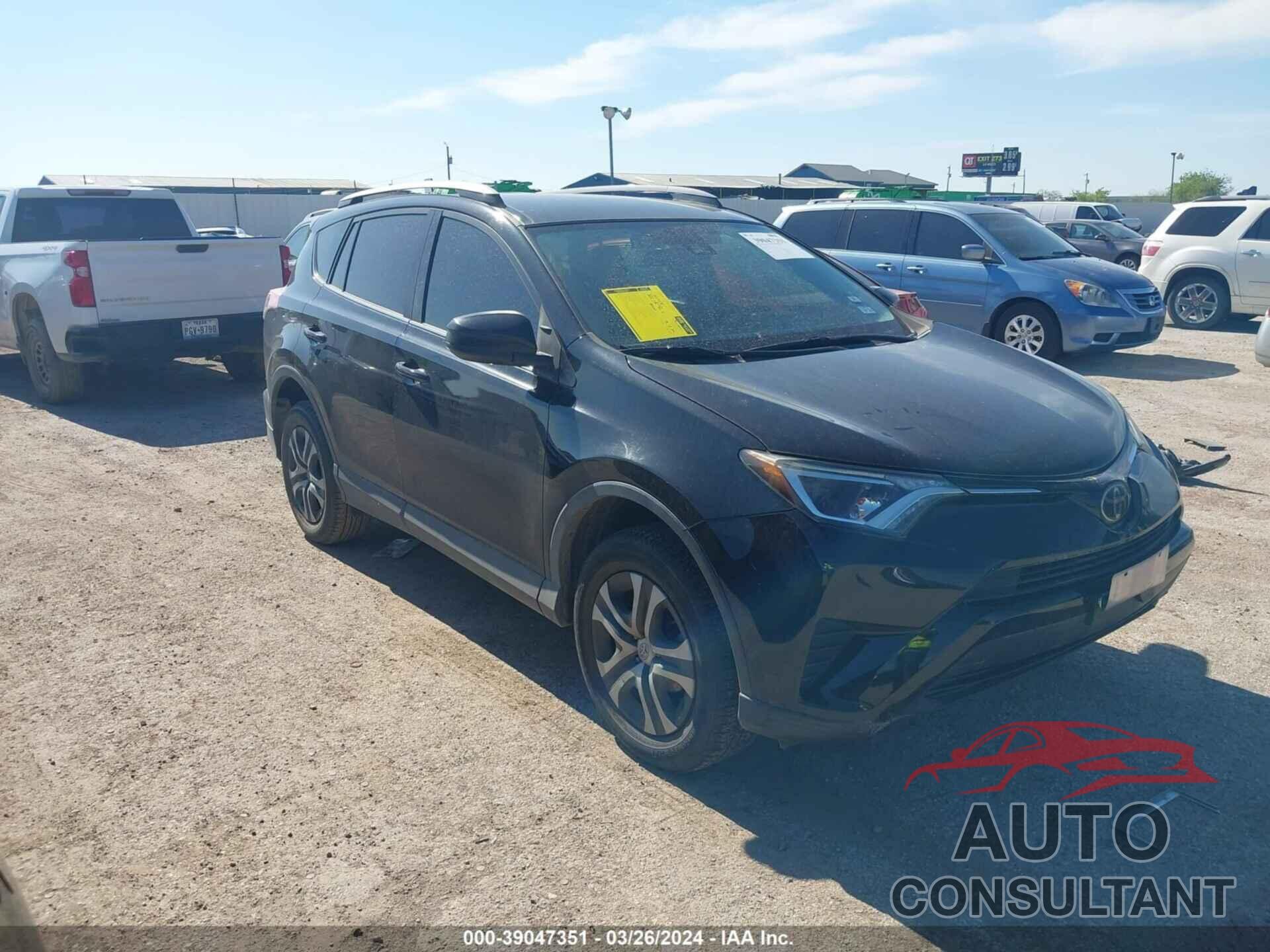 TOYOTA RAV4 2018 - 2T3ZFREV3JW497122