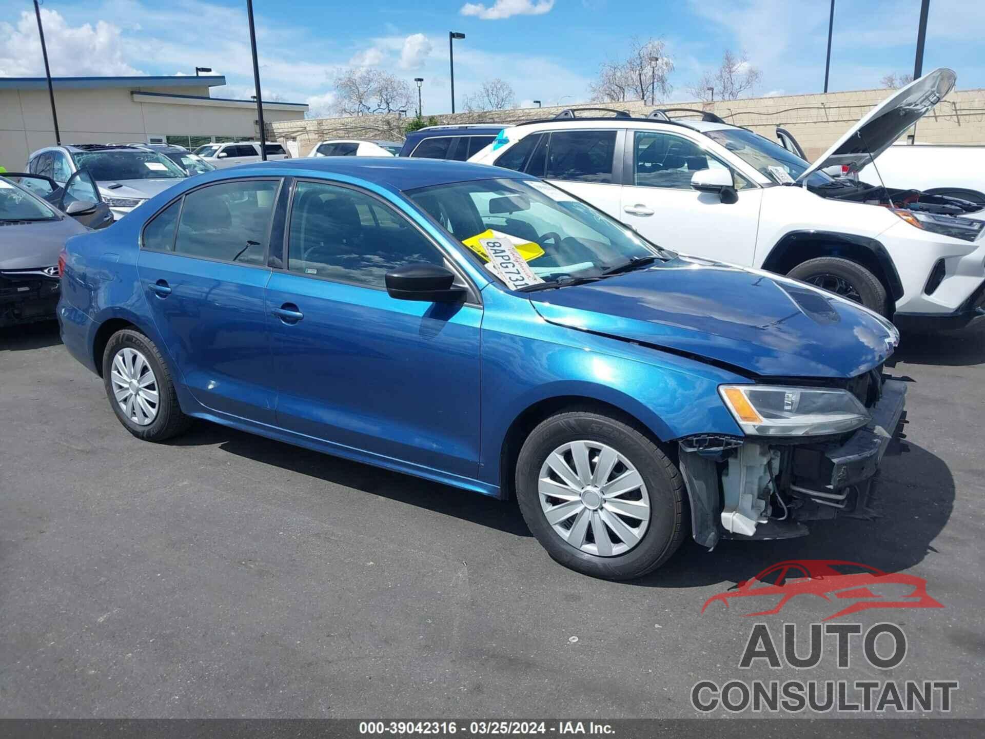 VOLKSWAGEN JETTA 2016 - 3VW267AJ3GM218400