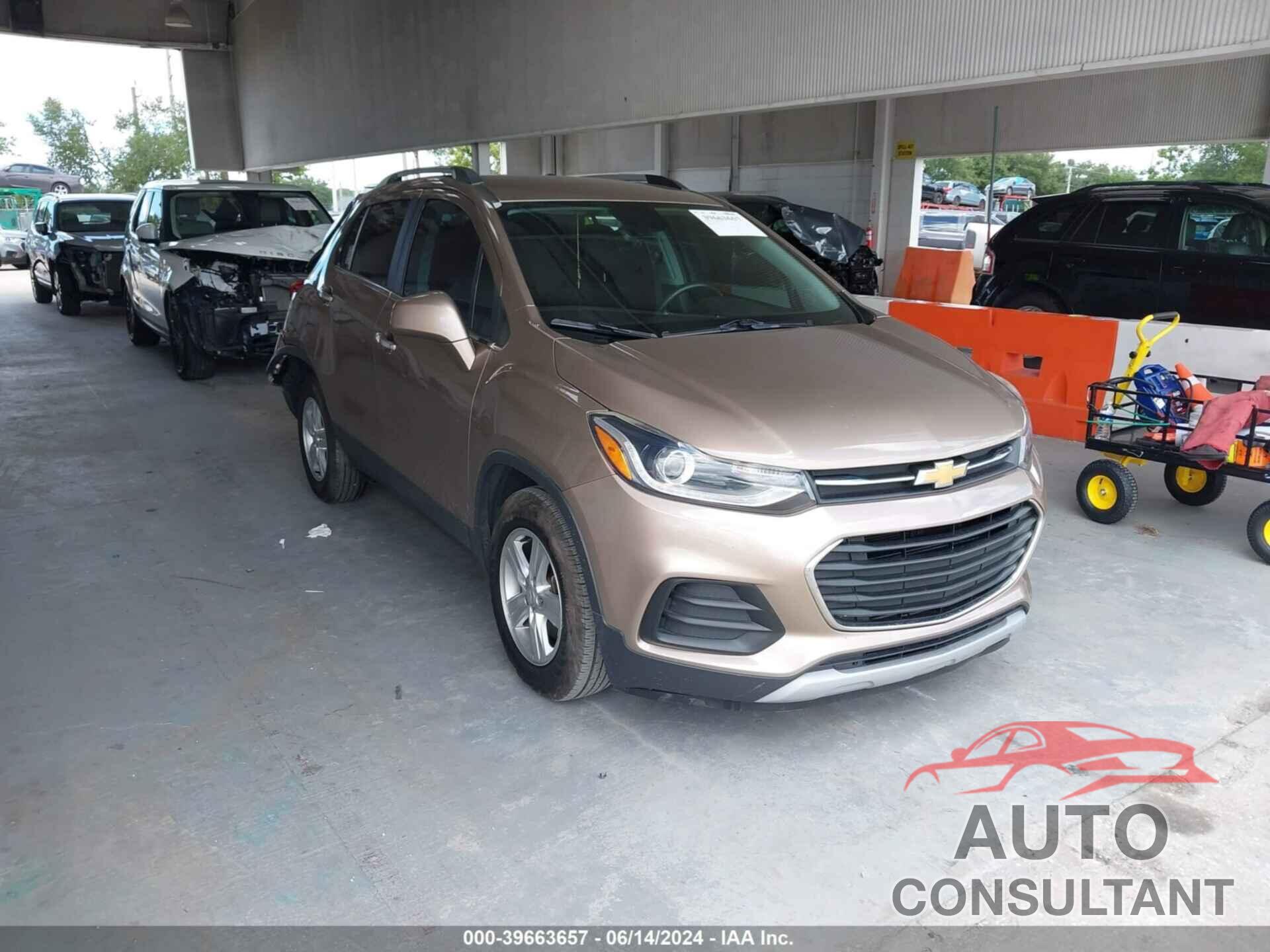 CHEVROLET TRAX 2018 - 3GNCJLSB3JL349756