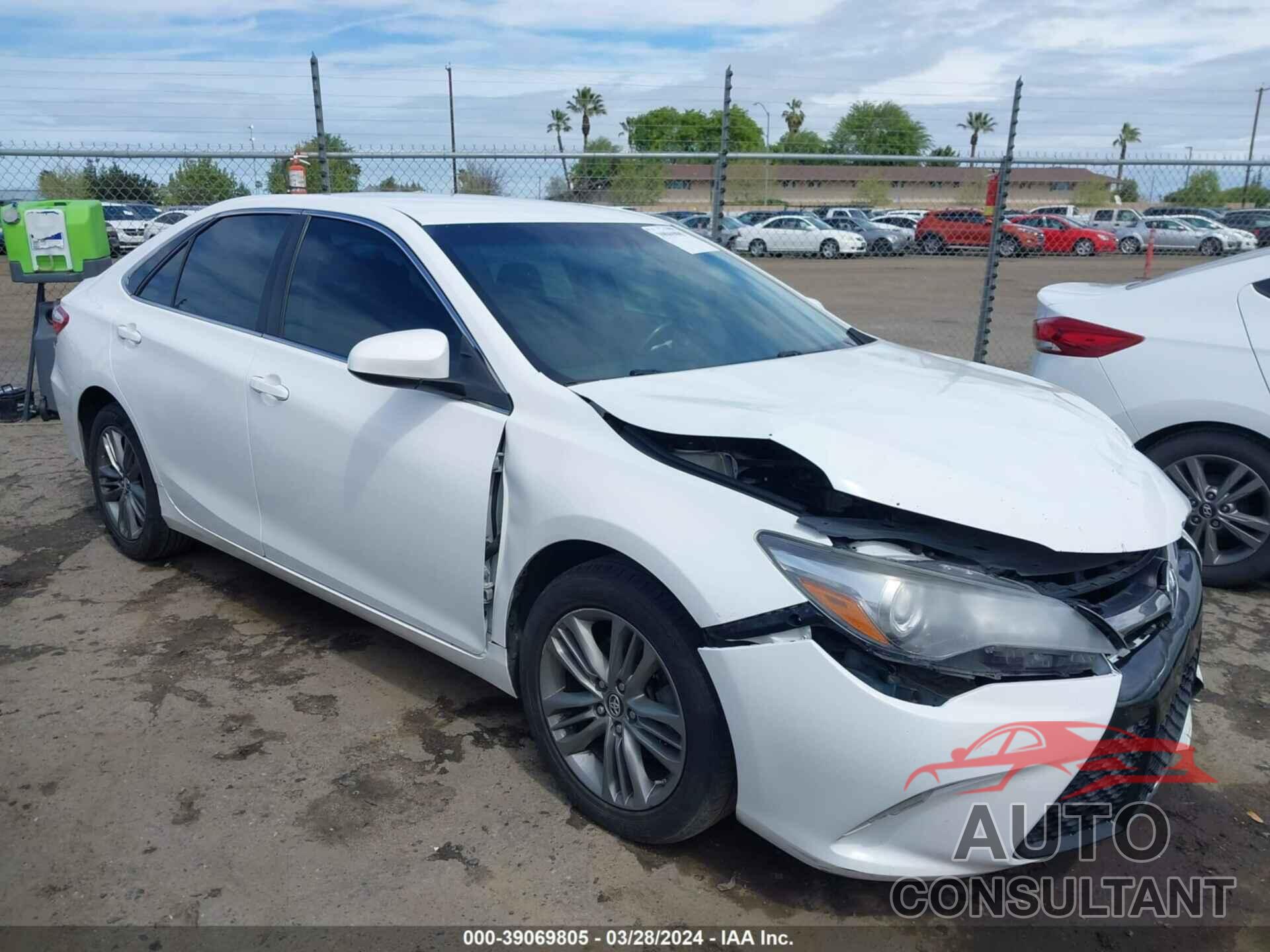 TOYOTA CAMRY 2017 - 4T1BF1FK1HU373375
