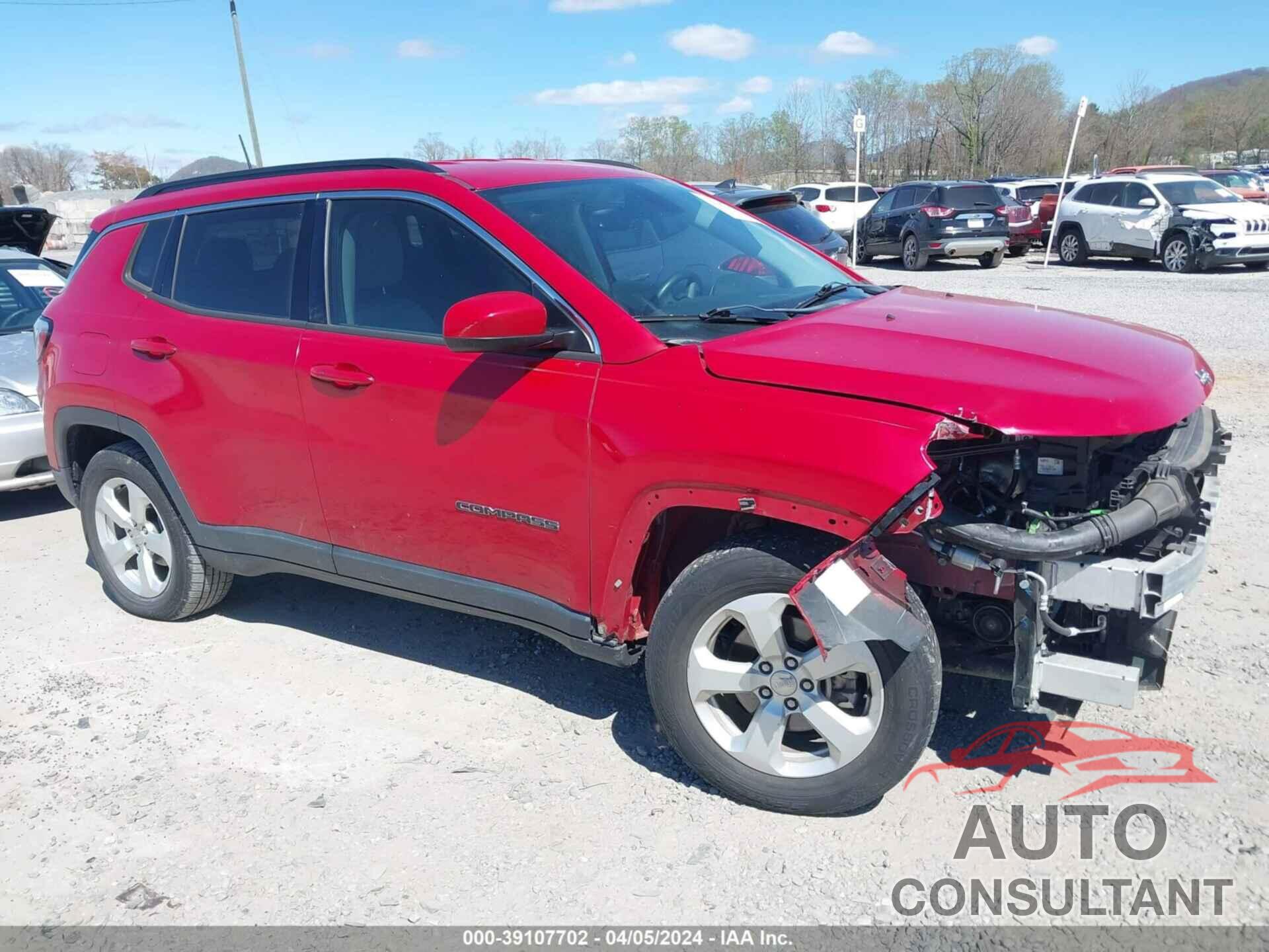 JEEP NEW COMPASS 2017 - 3C4NJCBB9HT653167