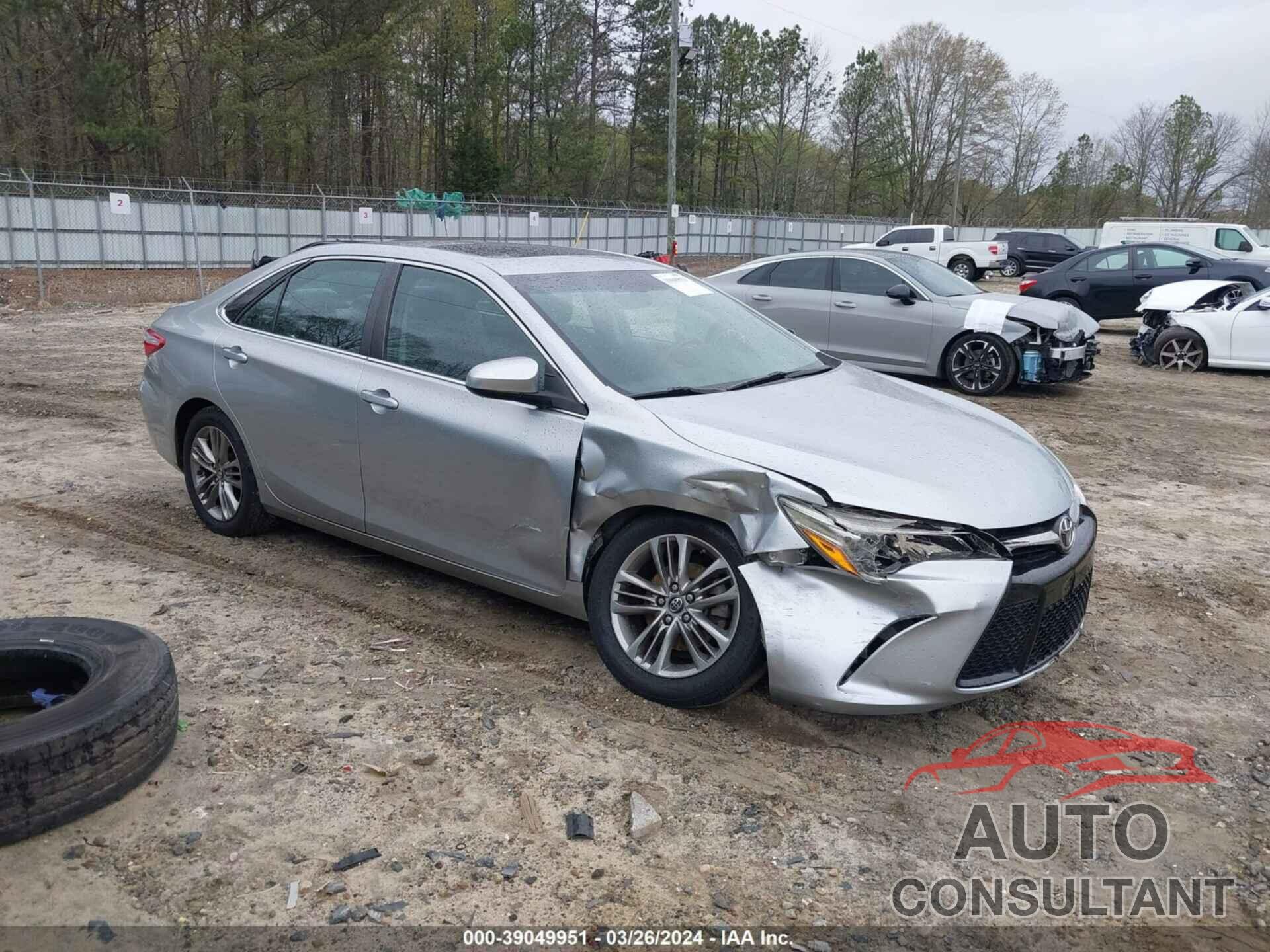 TOYOTA CAMRY 2017 - 4T1BF1FK7HU294261