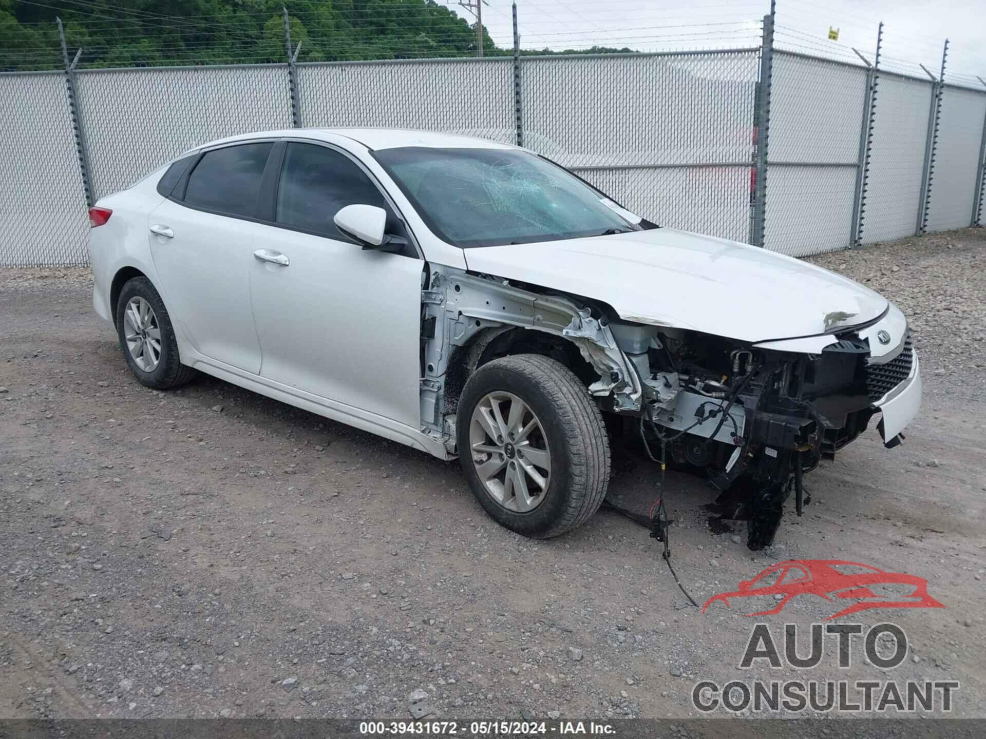 KIA OPTIMA 2016 - 5XXGT4L31GG027641