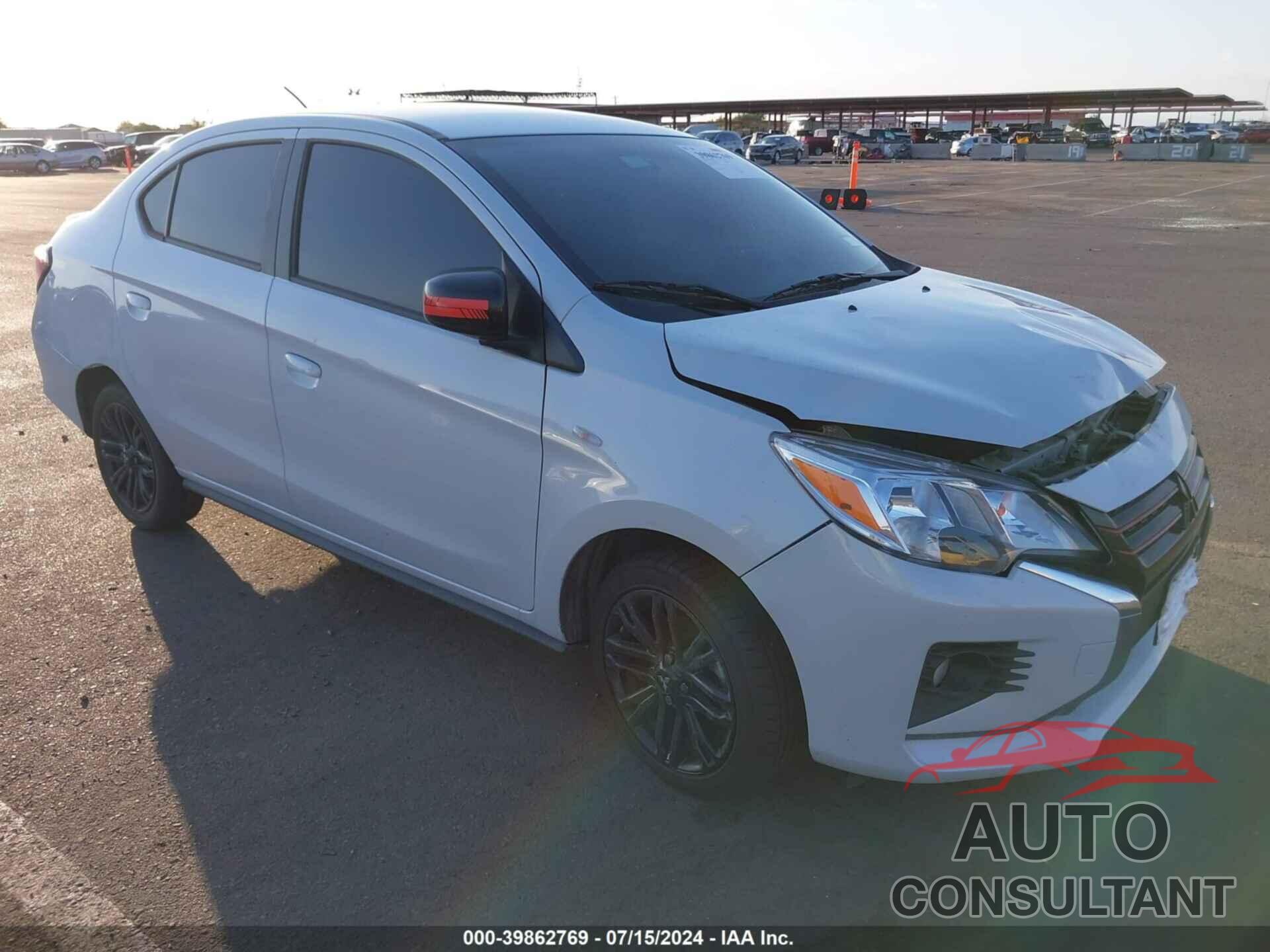 MITSUBISHI MIRAGE G4 2022 - ML32FUFJ7NHF01934