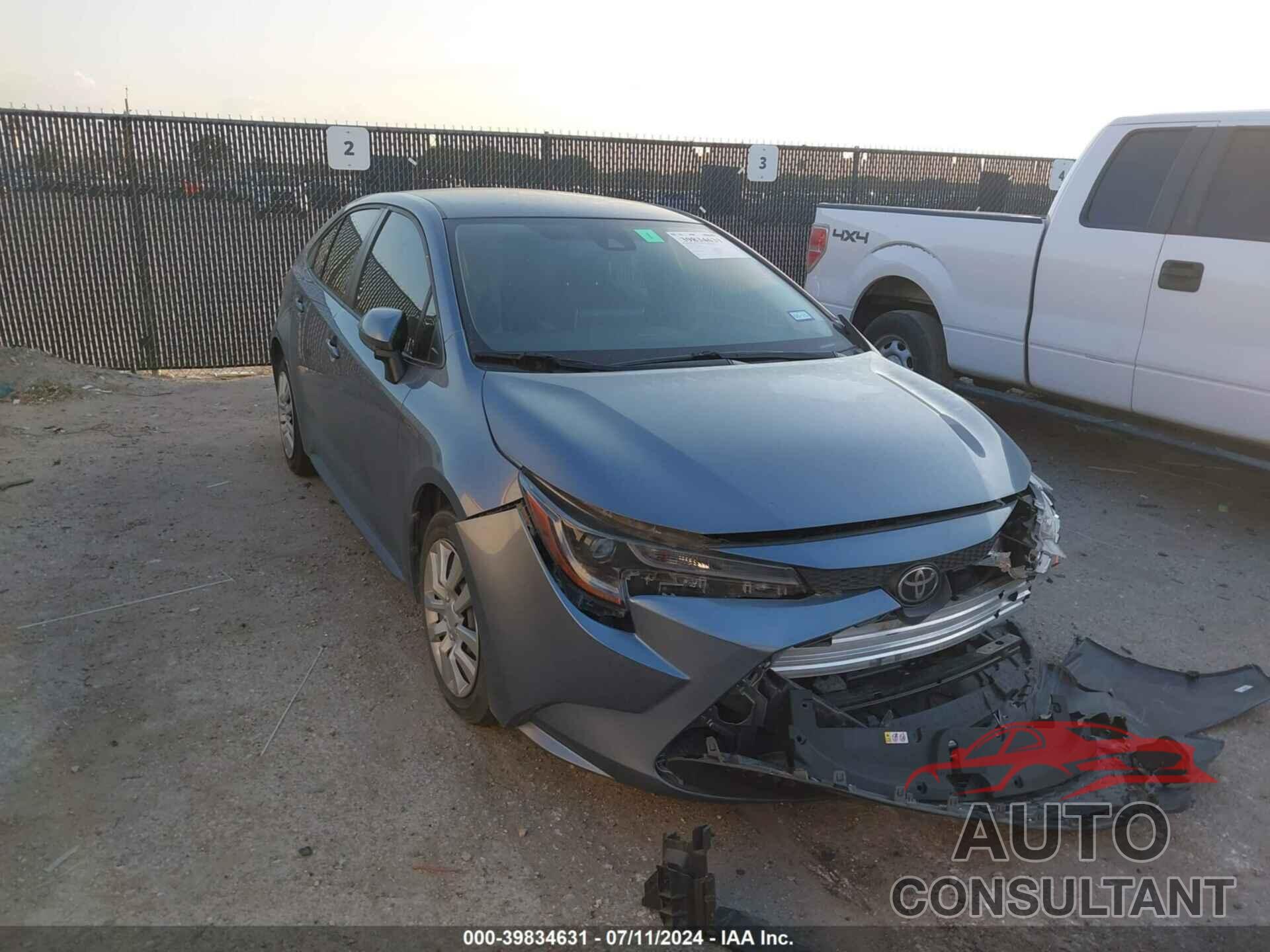 TOYOTA COROLLA 2020 - JTDEPRAE3LJ108109