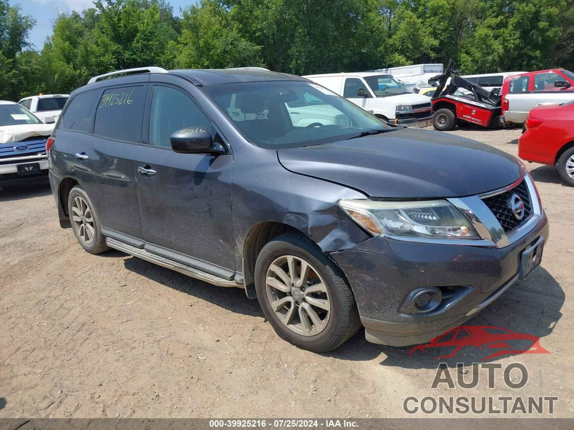 NISSAN PATHFINDER 2014 - 5N1AR2MN9EC654041