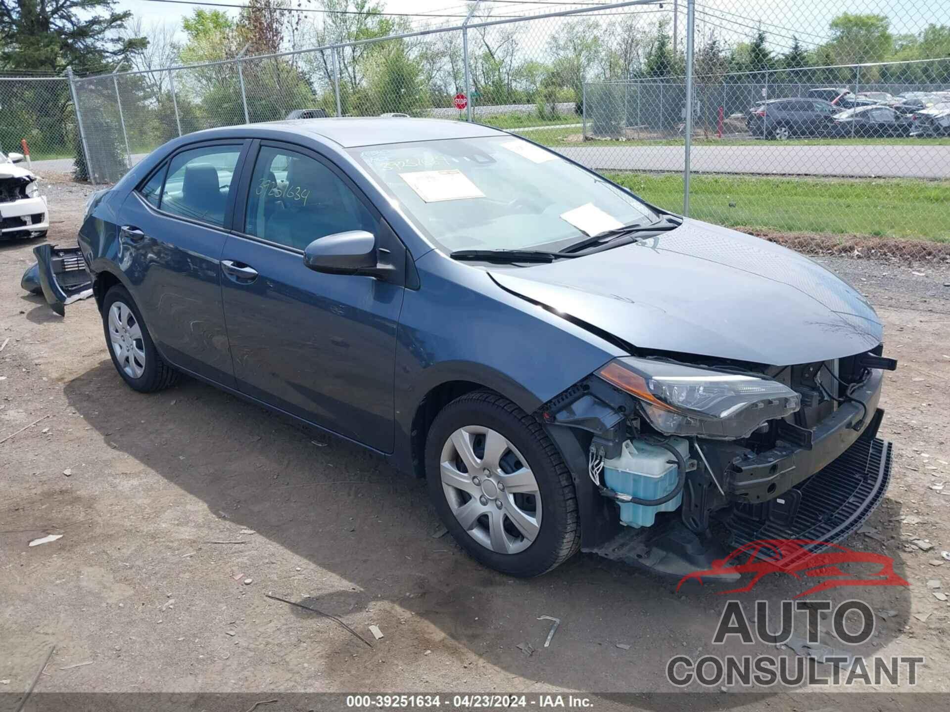 TOYOTA COROLLA 2018 - 2T1BURHE8JC983423