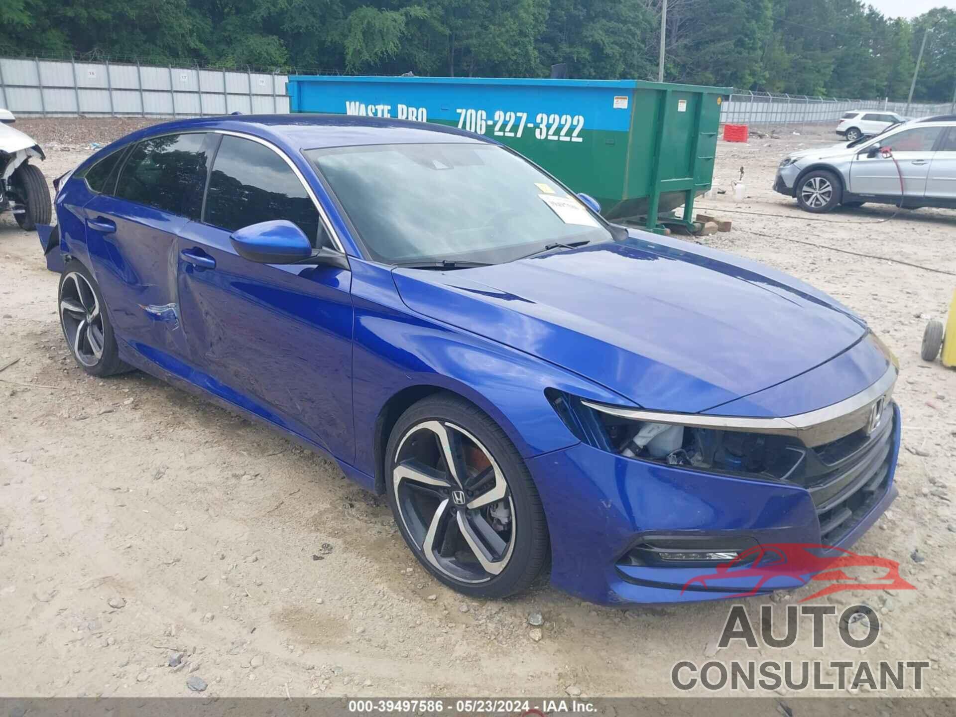 HONDA ACCORD 2019 - 1HGCV1F34KA066071