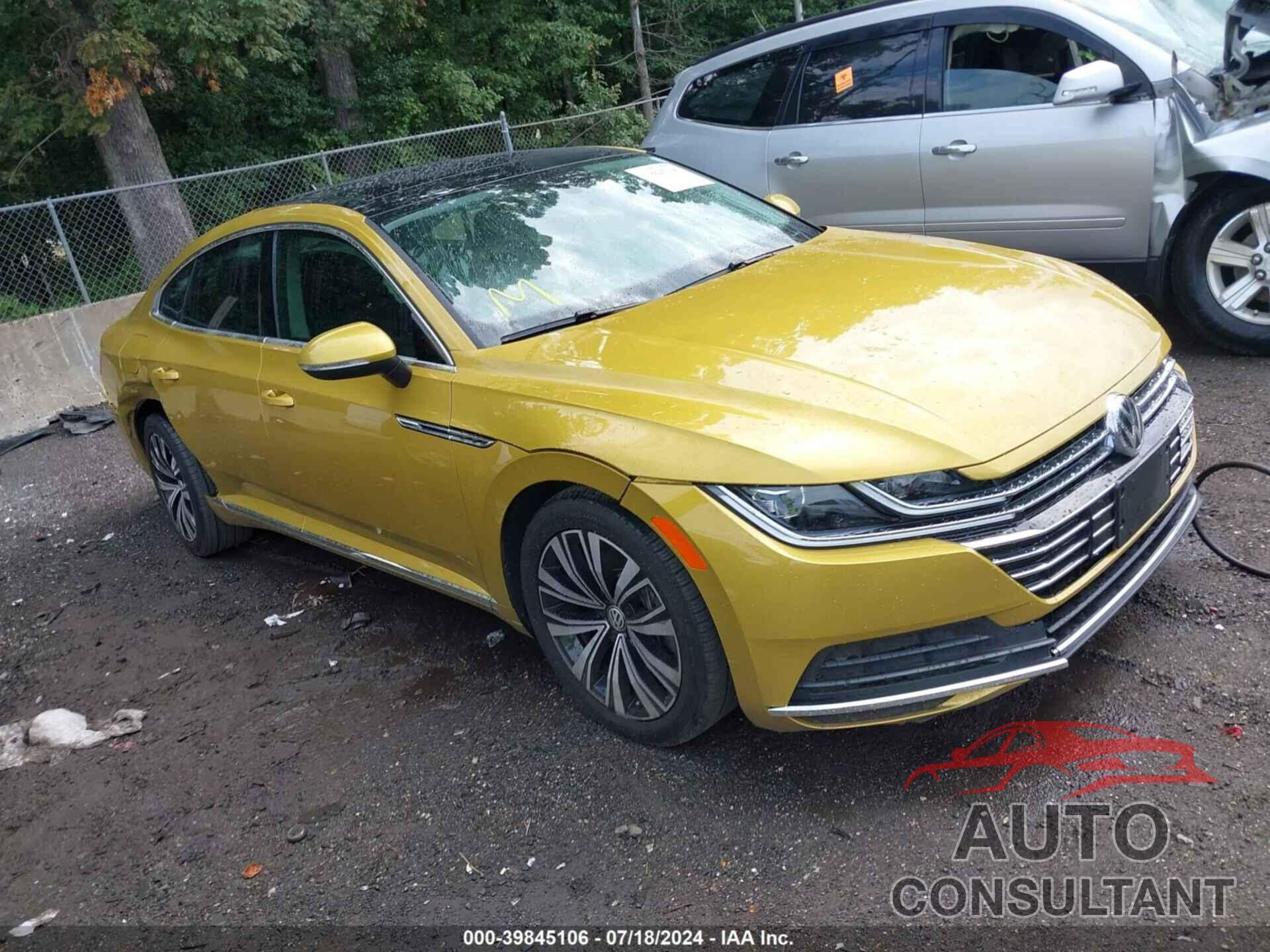 VOLKSWAGEN ARTEON 2019 - WVWDR7AN4KE025502