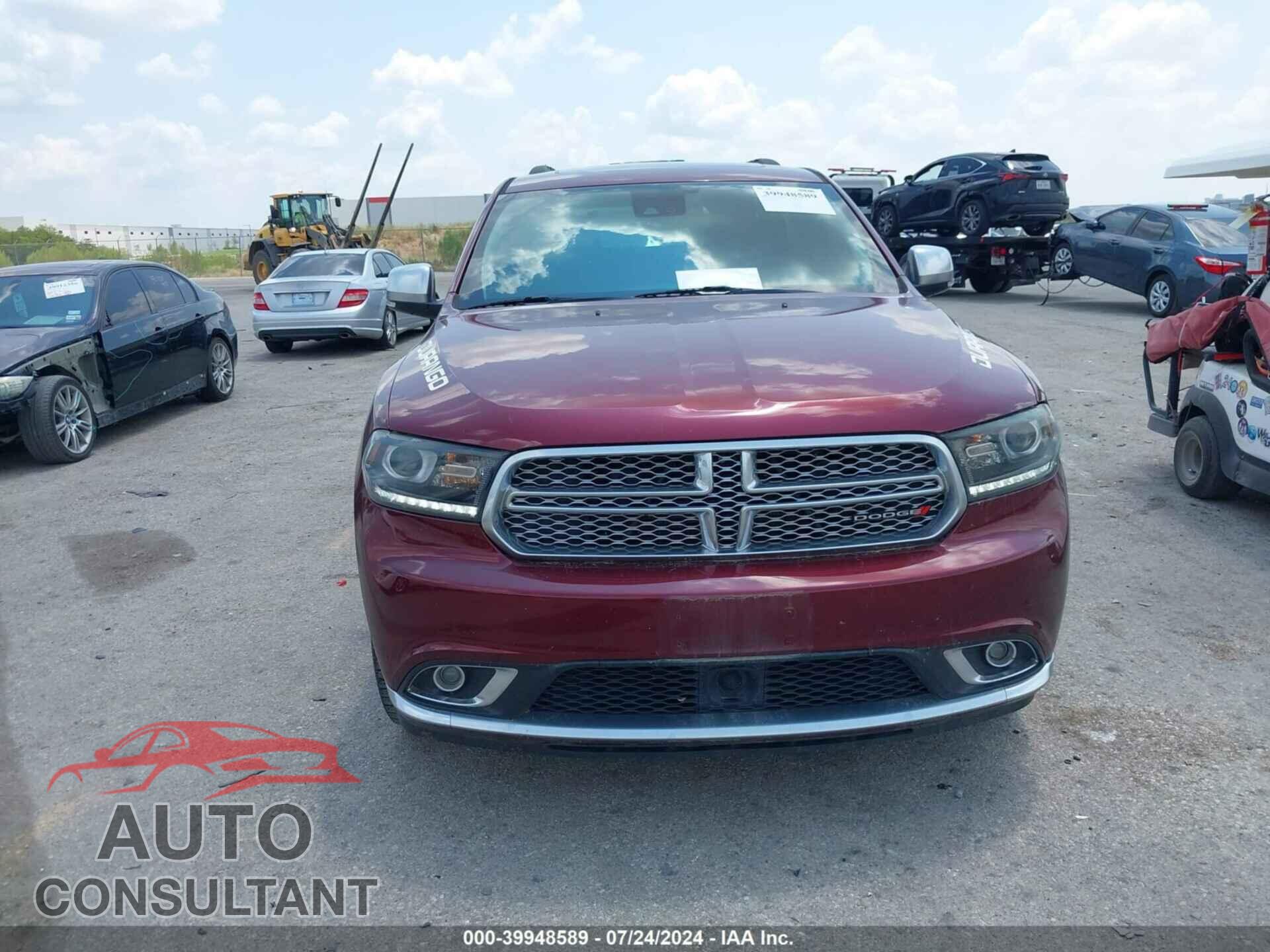 DODGE DURANGO 2017 - 1C4RDHEGXHC677129