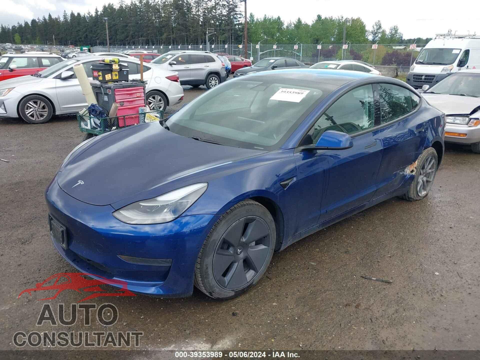 TESLA MODEL 3 2021 - 5YJ3E1EA0MF929960