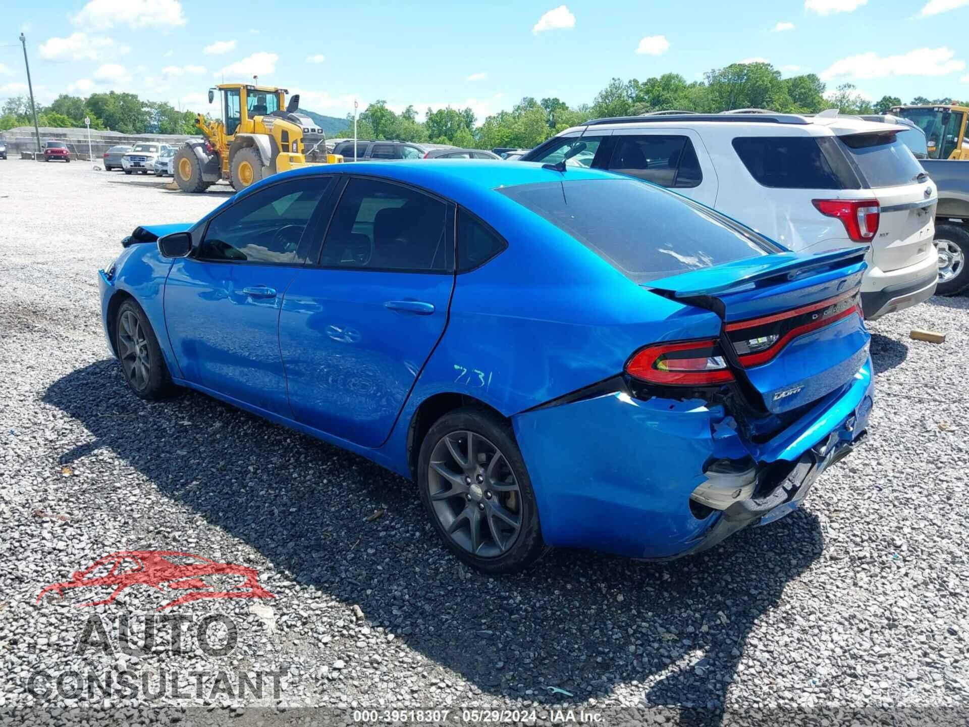 DODGE DART 2016 - 1C3CDFEB6GD538983