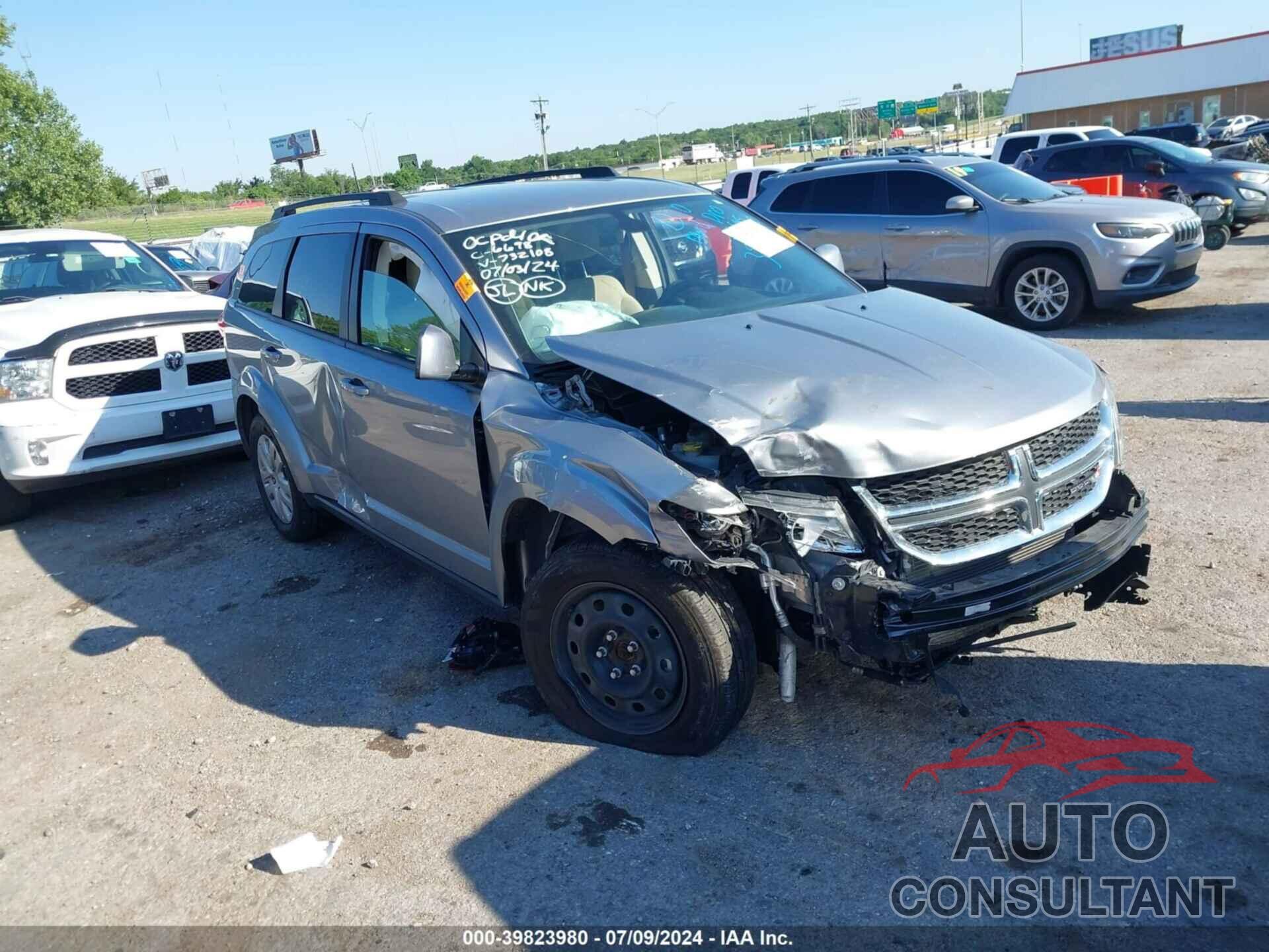 DODGE JOURNEY 2019 - 3C4PDCBB6KT732108