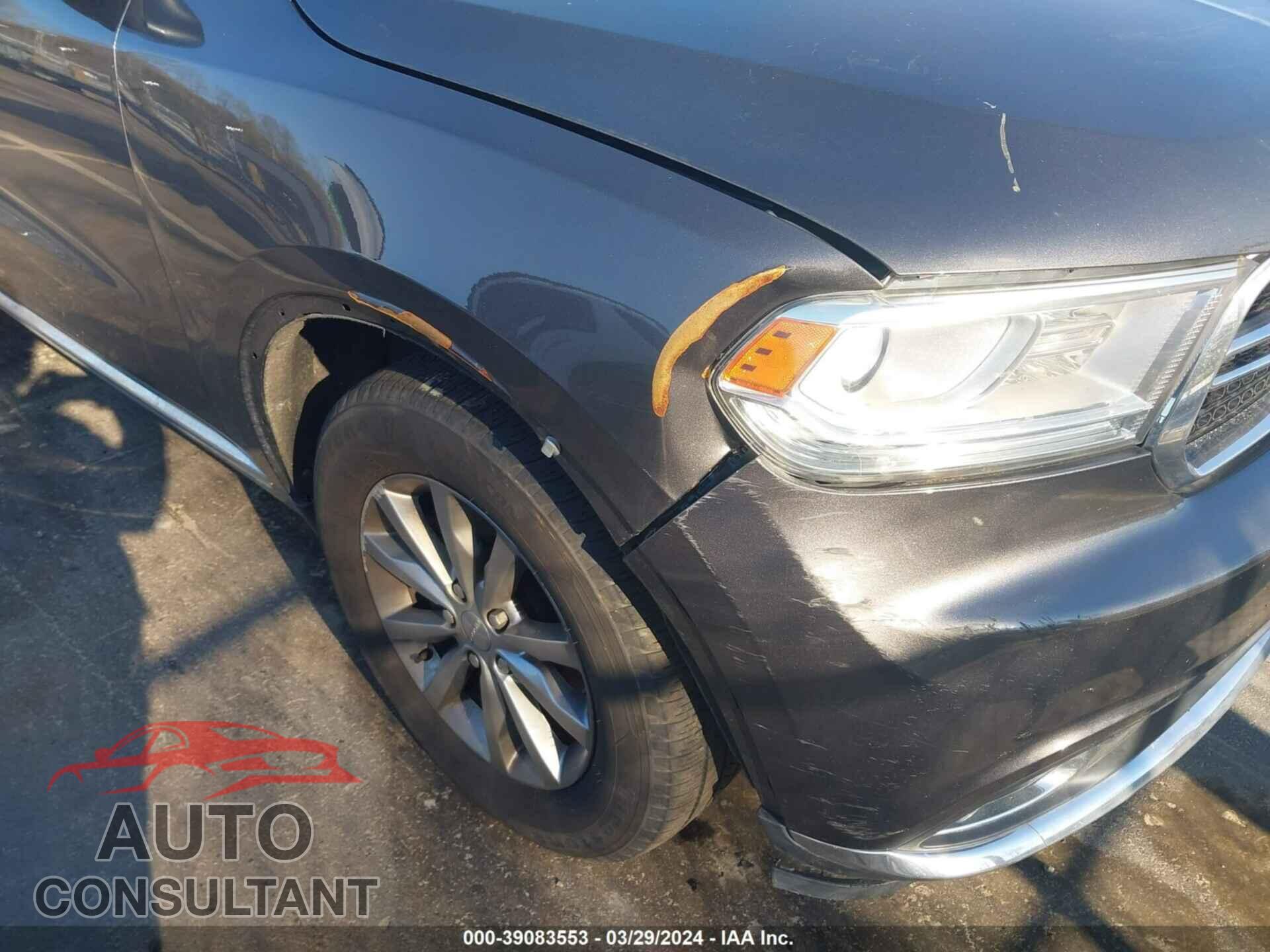 DODGE DURANGO 2017 - 1C4RDHAGXHC859712