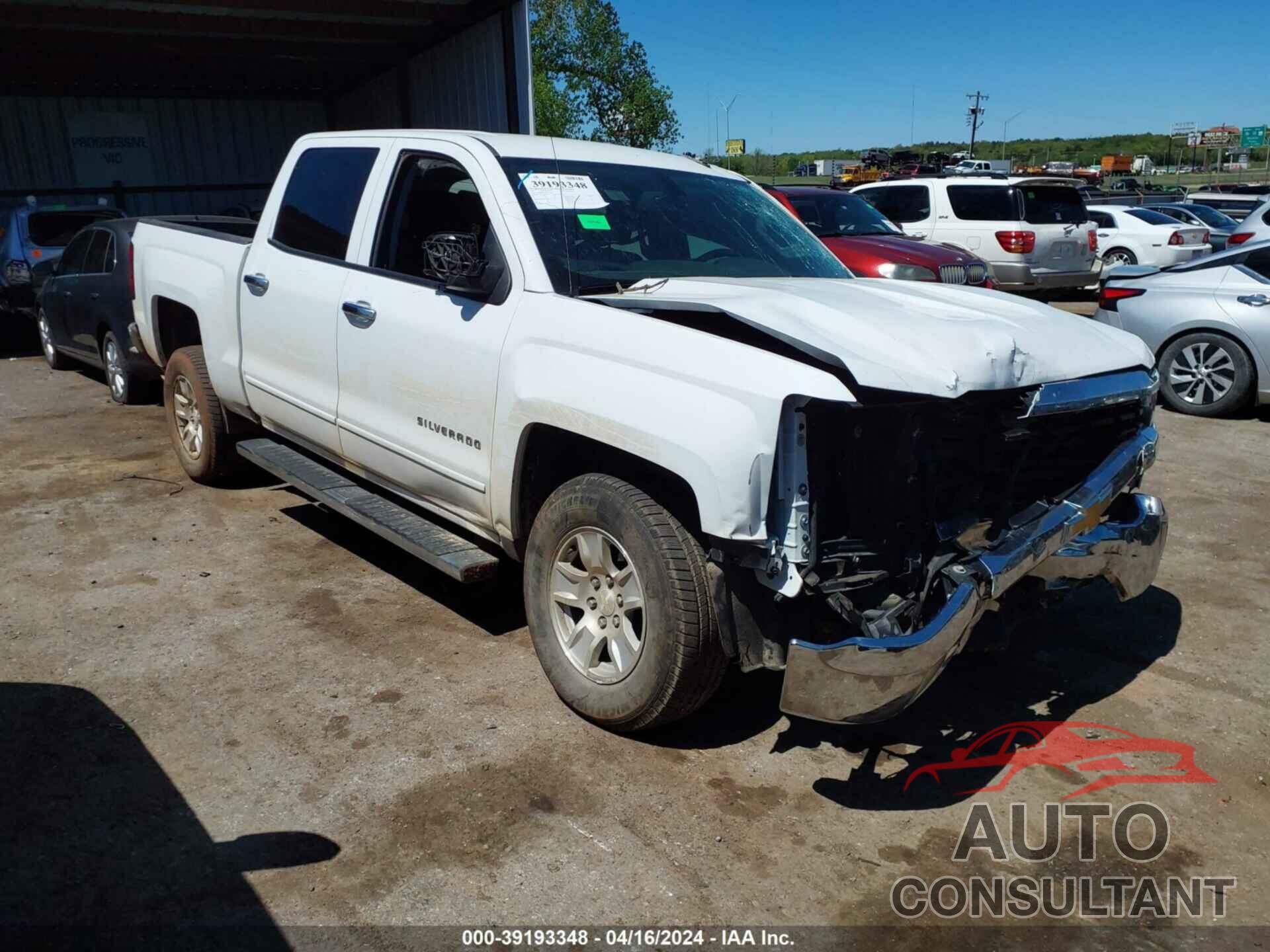 CHEVROLET SILVERADO 2017 - 3GCPCREC5HG271303