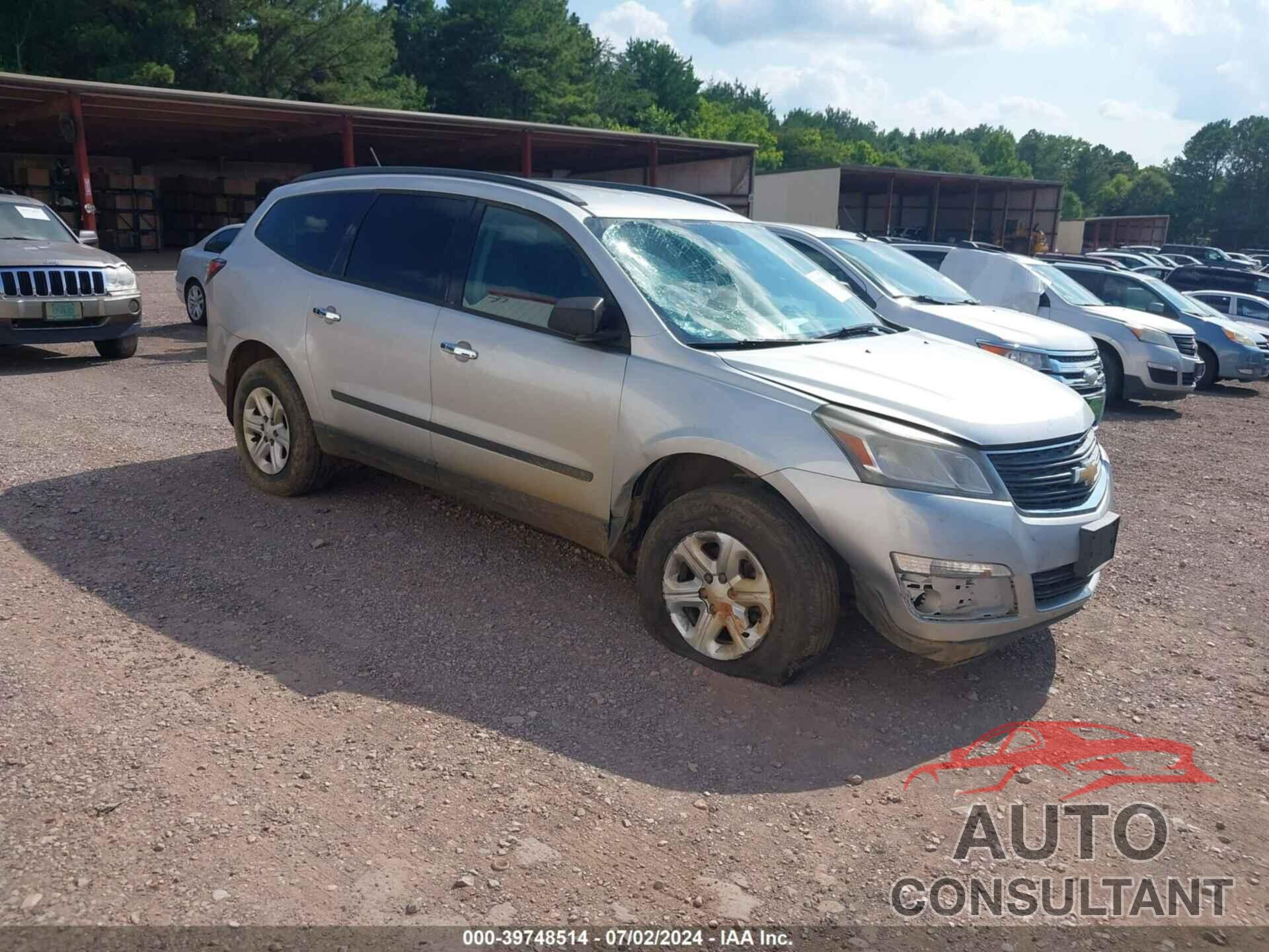 CHEVROLET TRAVERSE 2016 - 1GNKRFKD1GJ207235