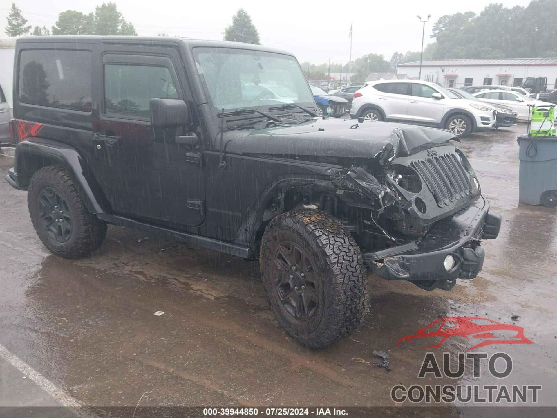 JEEP WRANGLER 2016 - 1C4AJWBG6GL157913