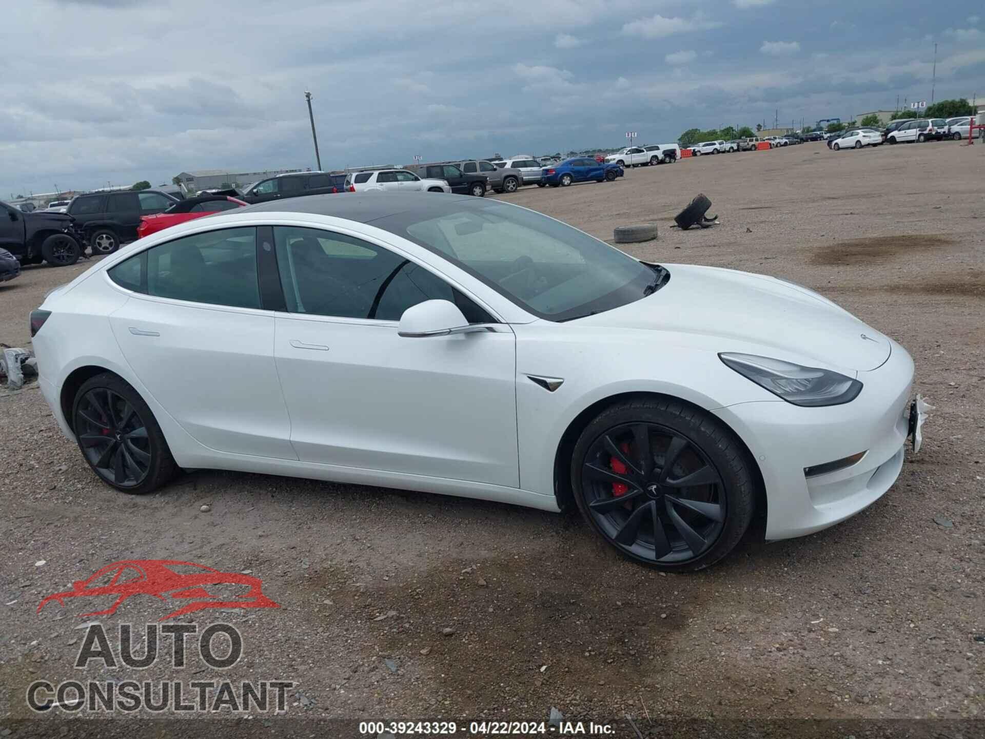 TESLA MODEL 3 2020 - 5YJ3E1EC9LF603185