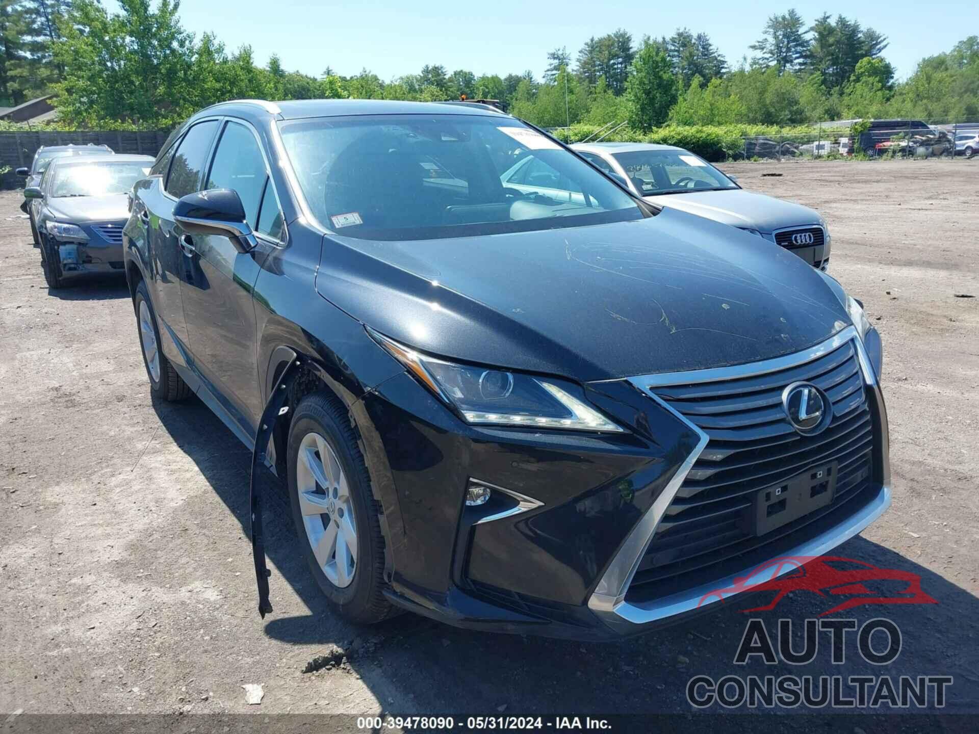 LEXUS RX 350 2017 - 2T2BZMCA2HC101113