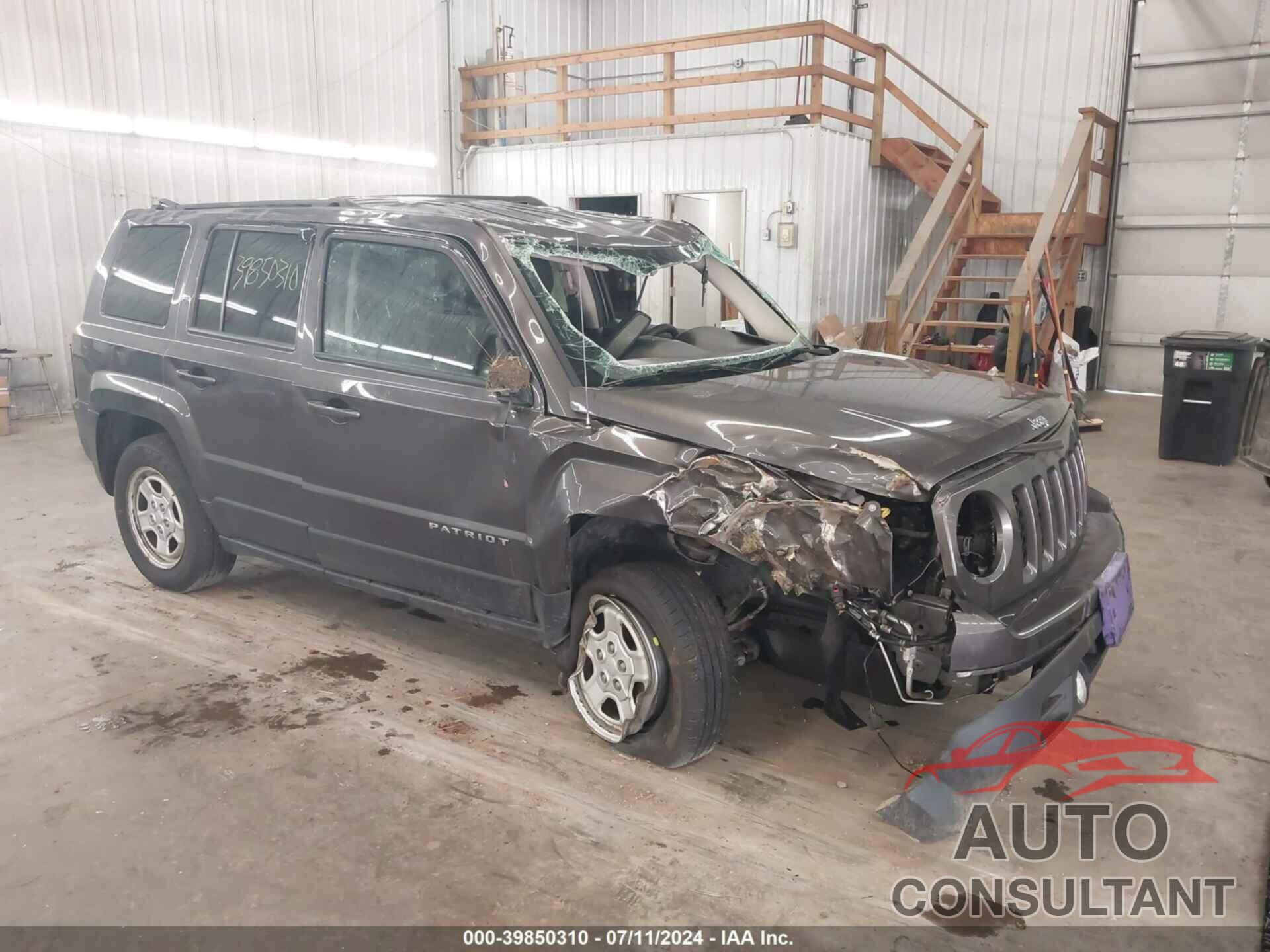 JEEP PATRIOT 2016 - 1C4NJRBB2GD684025