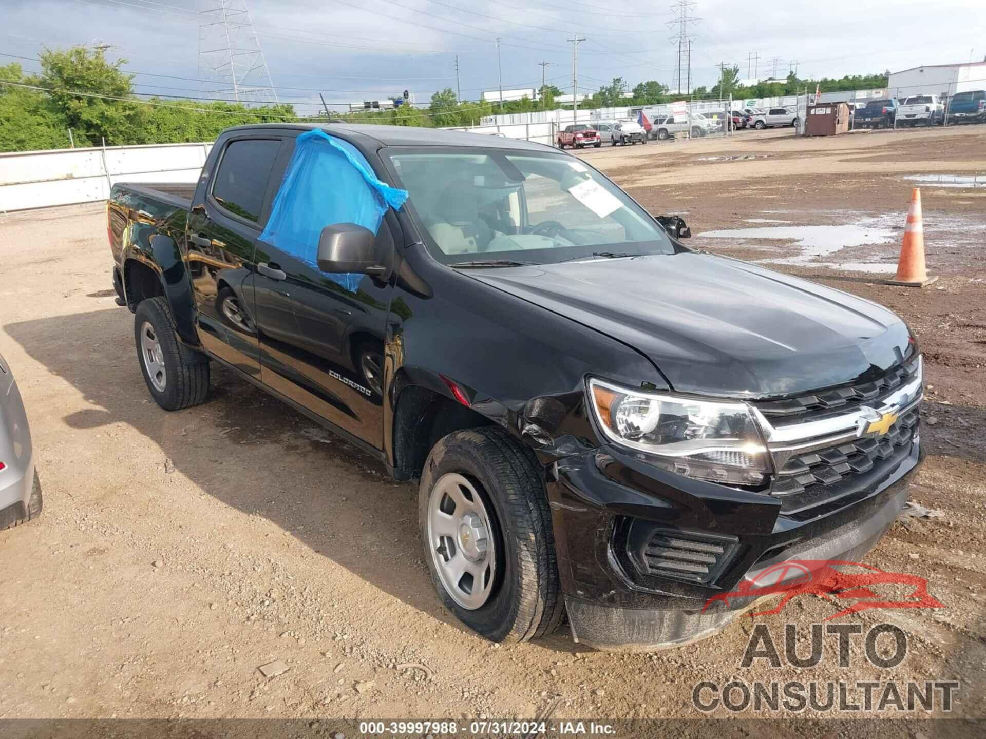 CHEVROLET COLORADO 2021 - 1GCGTBEN7M1207006