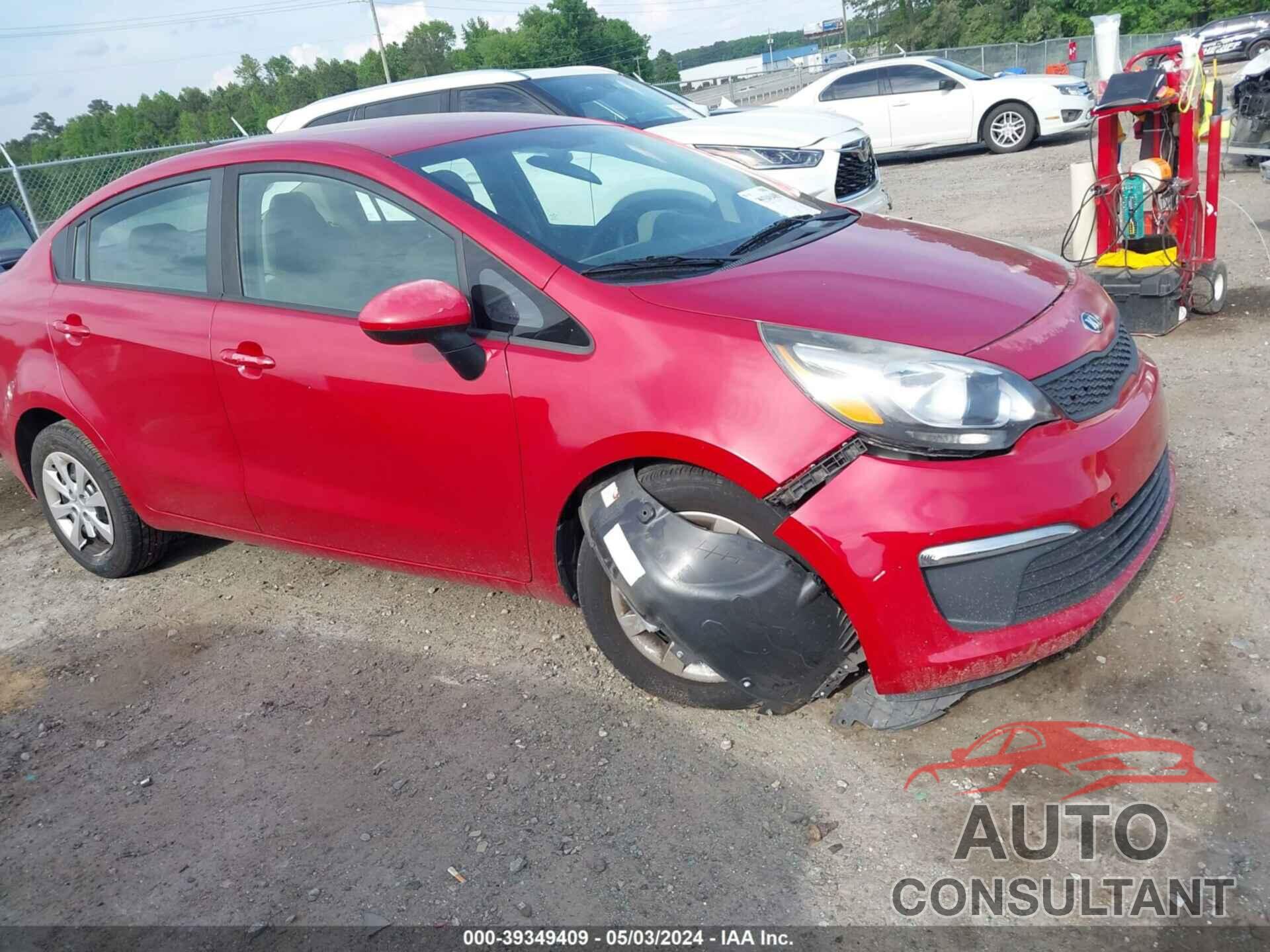 KIA RIO 2017 - KNADM4A36H6012617