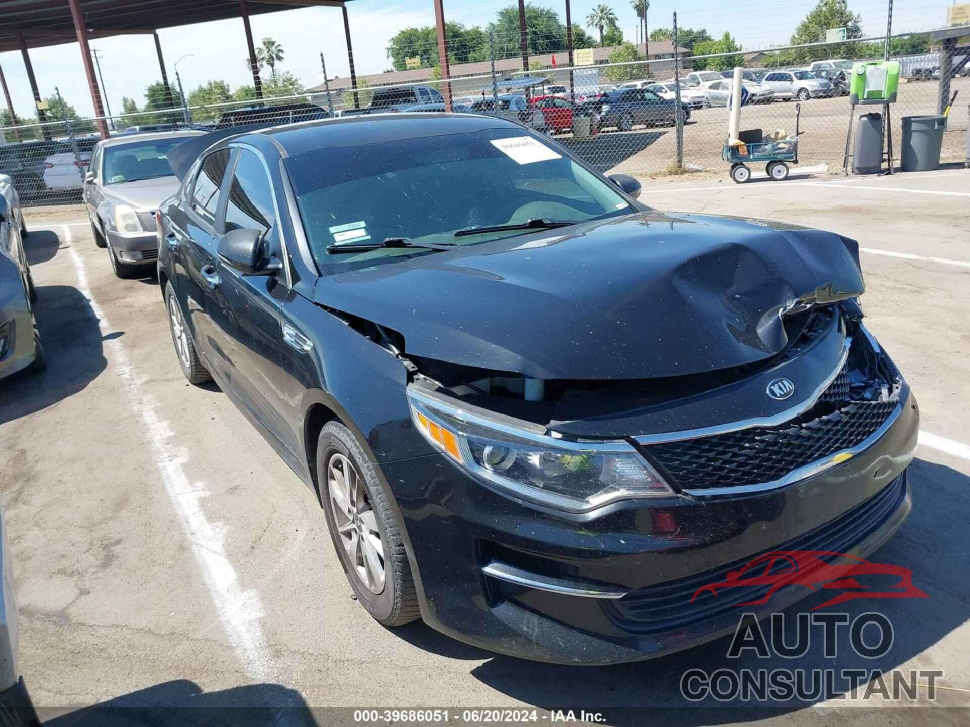 KIA OPTIMA 2017 - KNAGT4L38H5137881