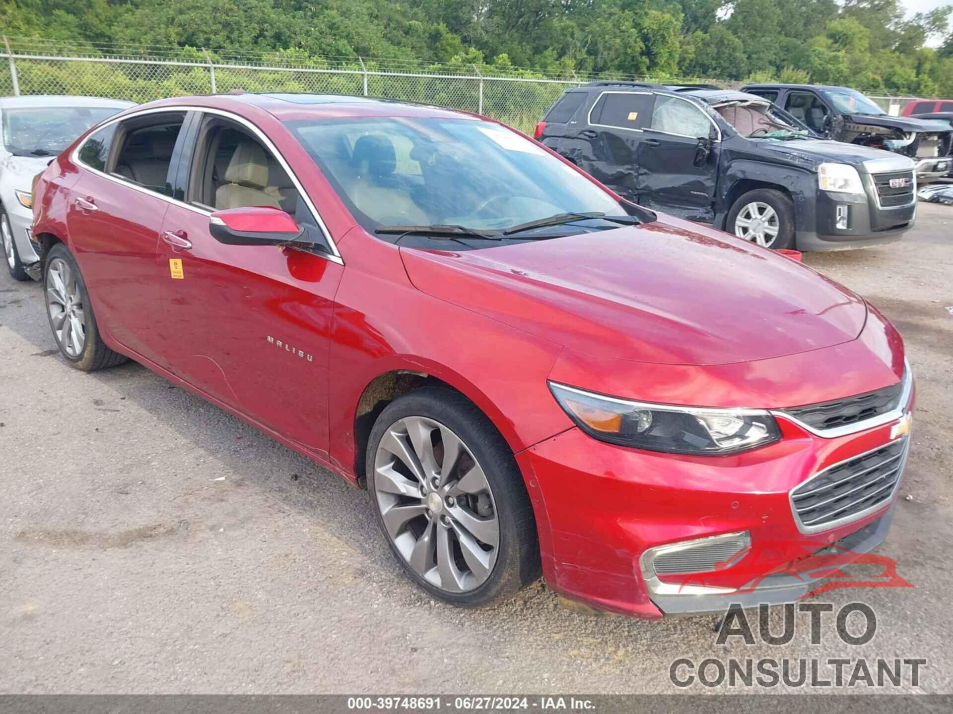 CHEVROLET MALIBU 2016 - 1G1ZH5SX3GF323918