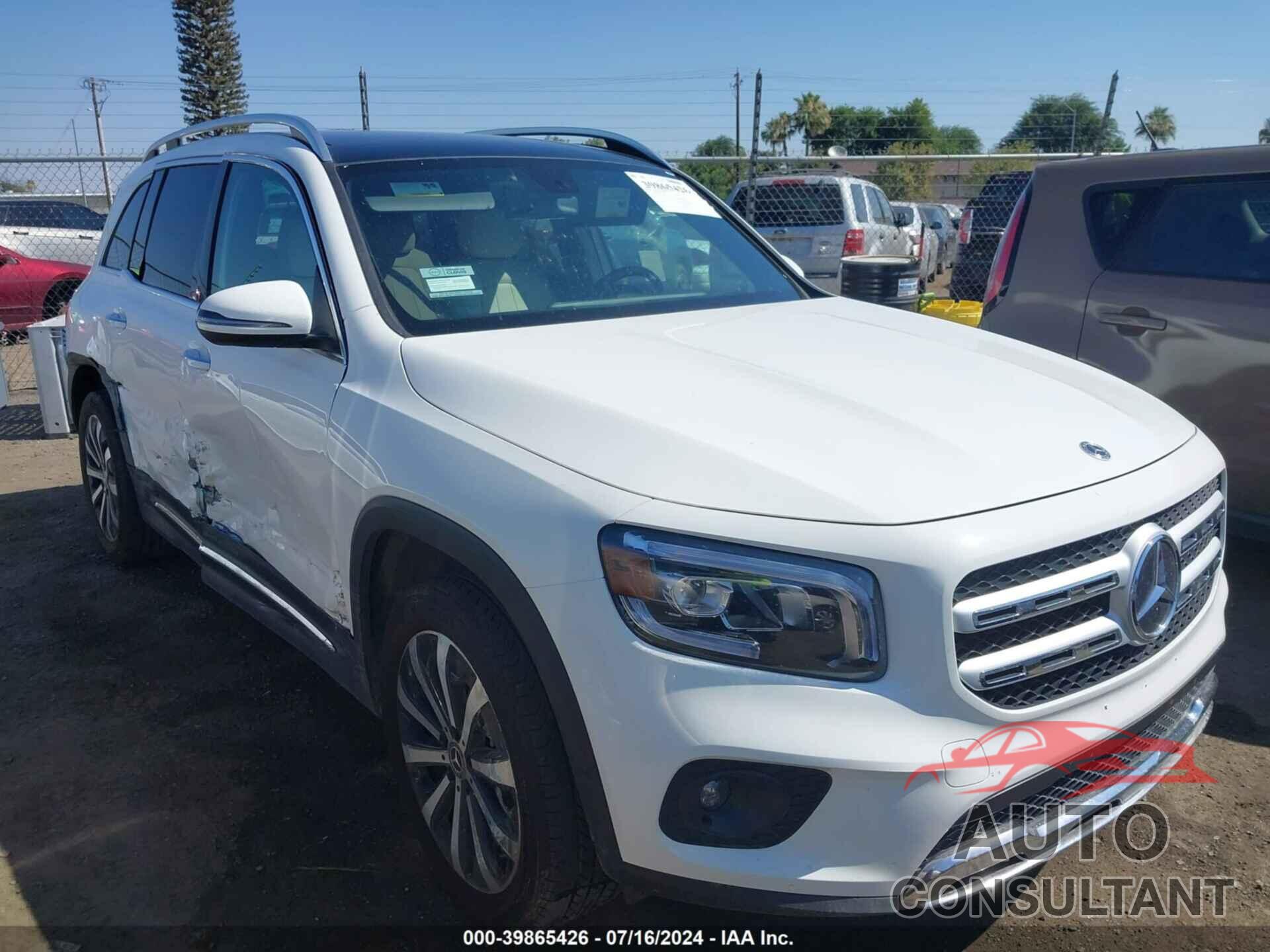 MERCEDES-BENZ GLB 250 2021 - W1N4M4GB9MW107015