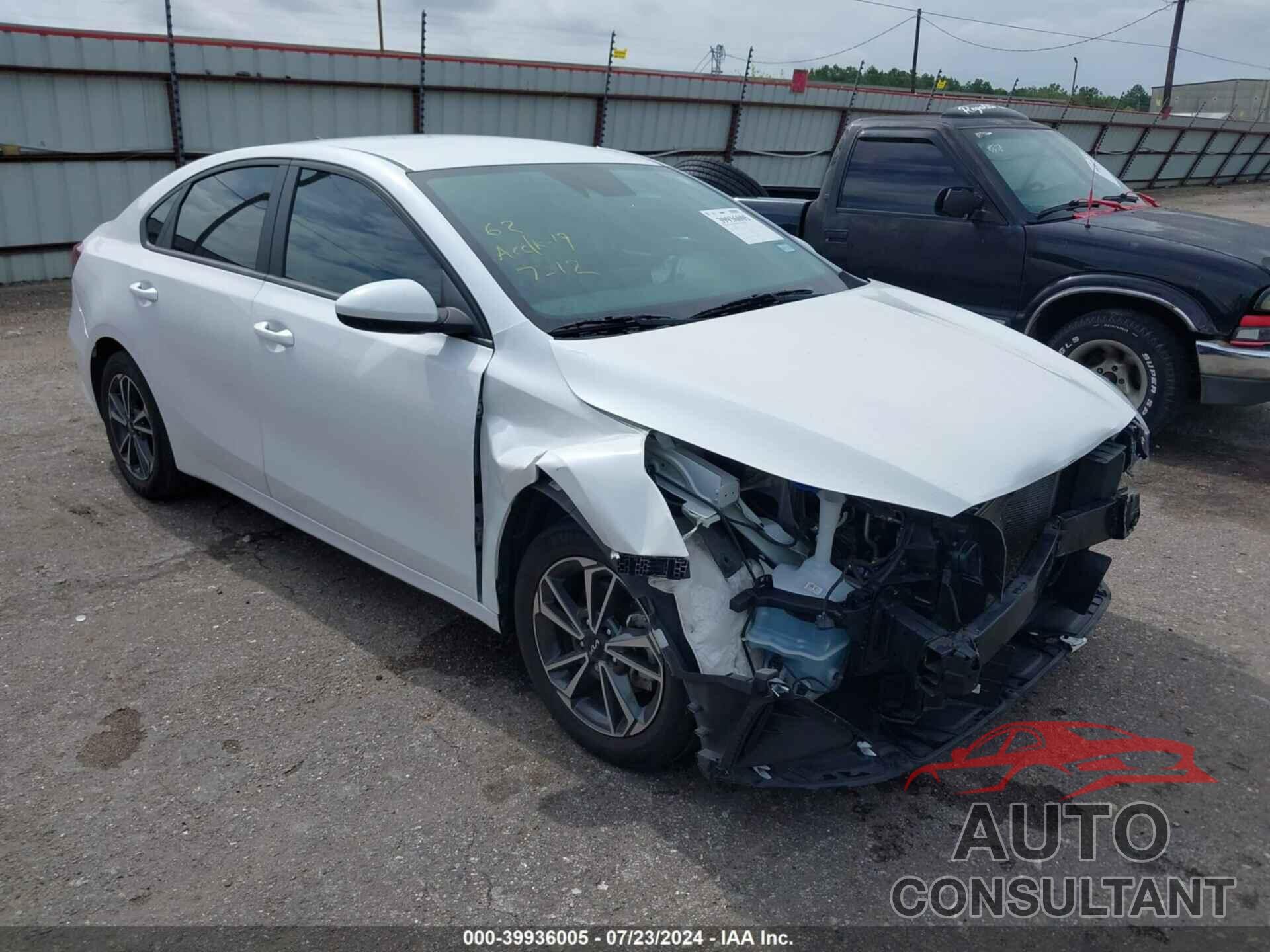 KIA FORTE 2022 - 3KPF24ADXNE482486