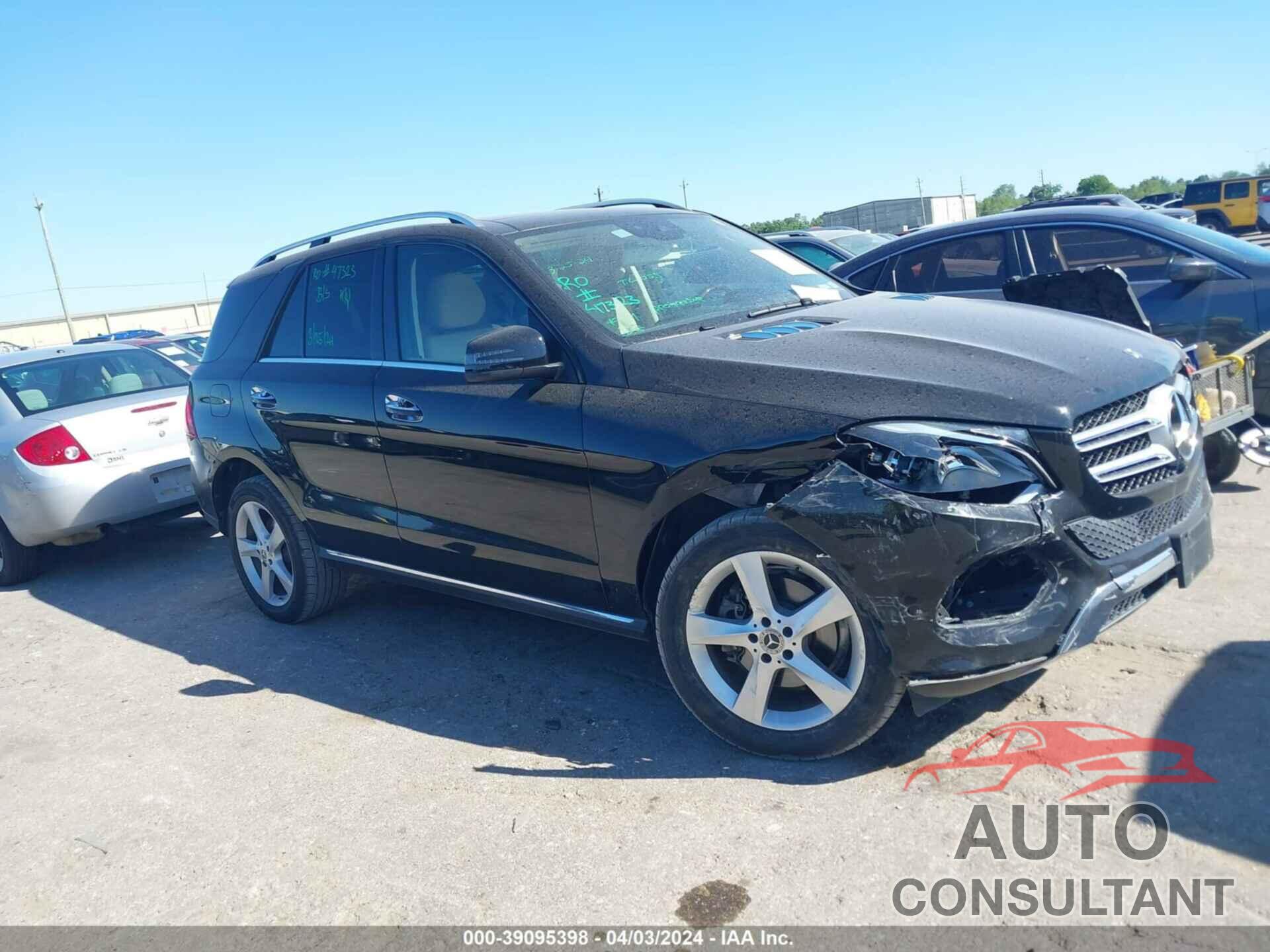 MERCEDES-BENZ GLE 350 2018 - 4JGDA5HB9JB125288