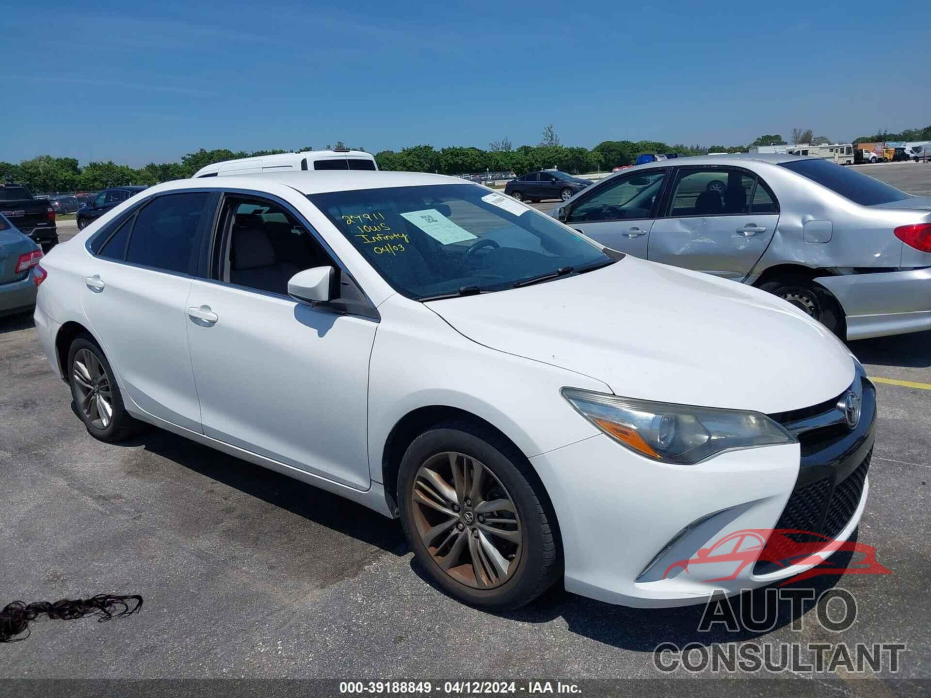 TOYOTA CAMRY 2017 - 4T1BF1FKXHU769806