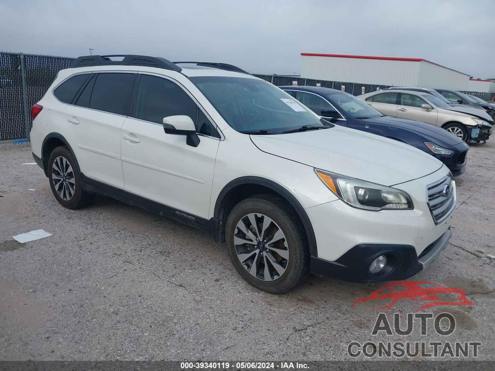 SUBARU OUTBACK 2017 - 4S4BSANC9H3303716