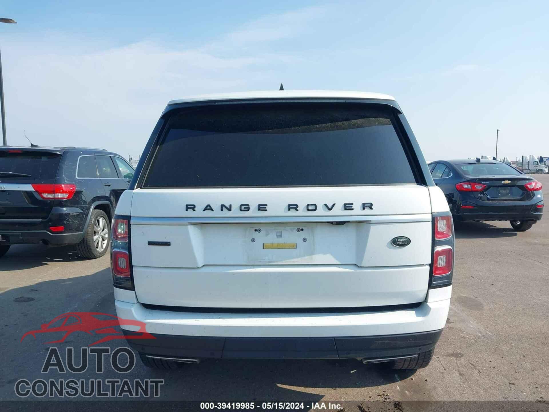 LAND ROVER RANGE ROVER 2018 - SALGS5REXJA390131