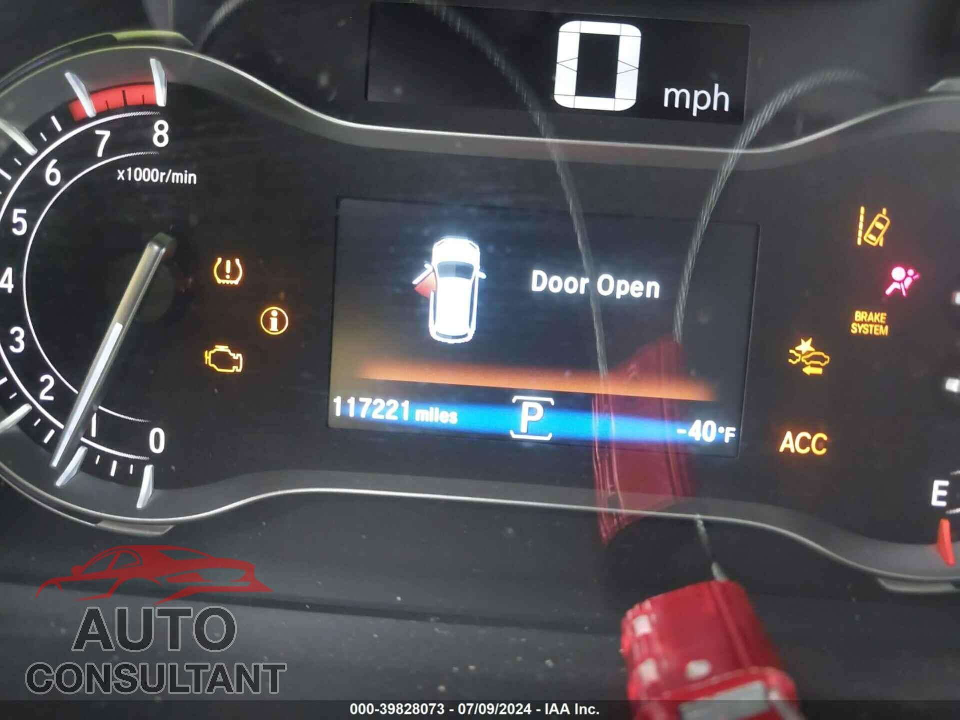 HONDA PILOT 2017 - 5FNYF6H03HB046363