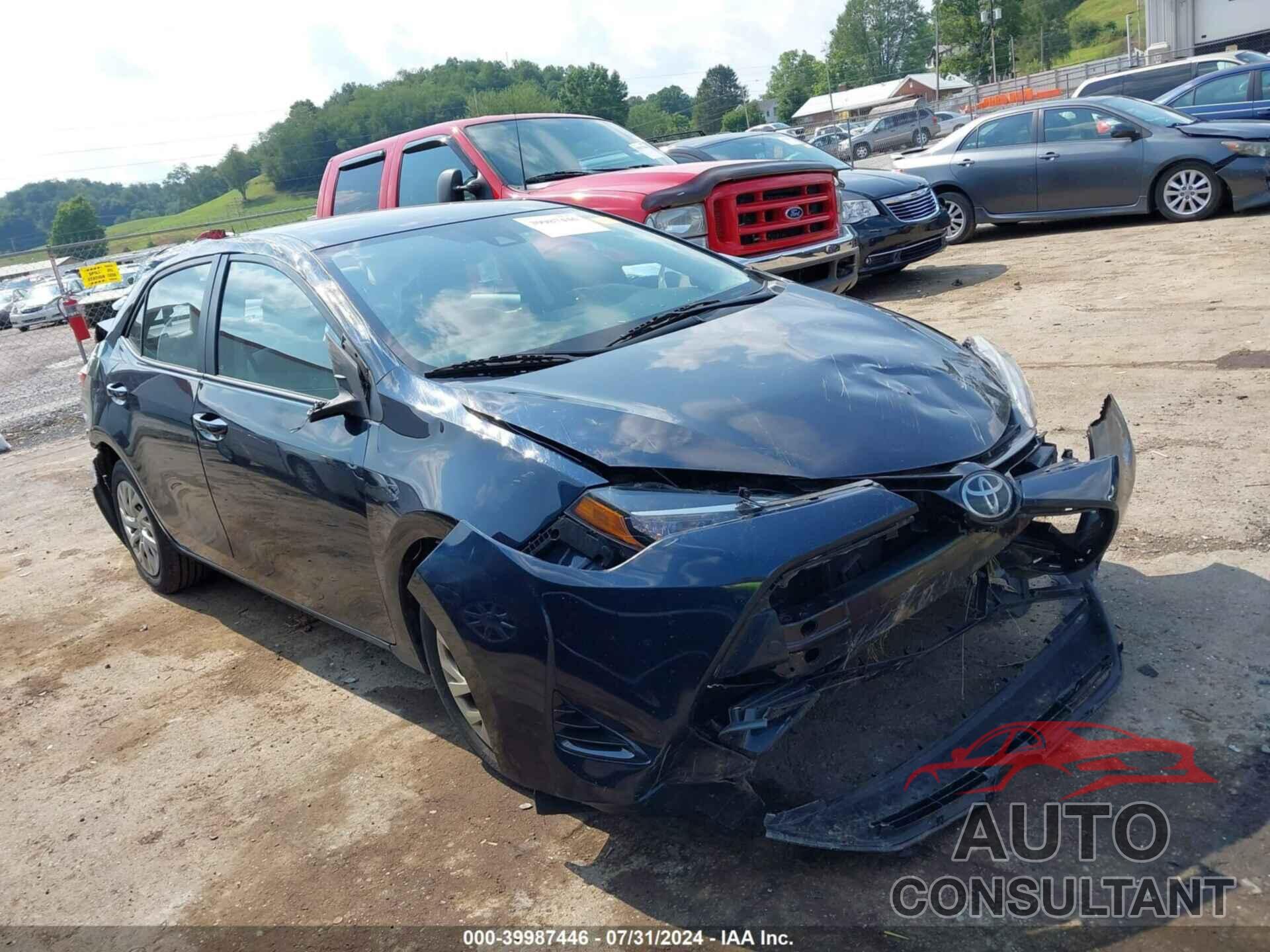 TOYOTA COROLLA 2017 - 2T1BURHE2HC844706