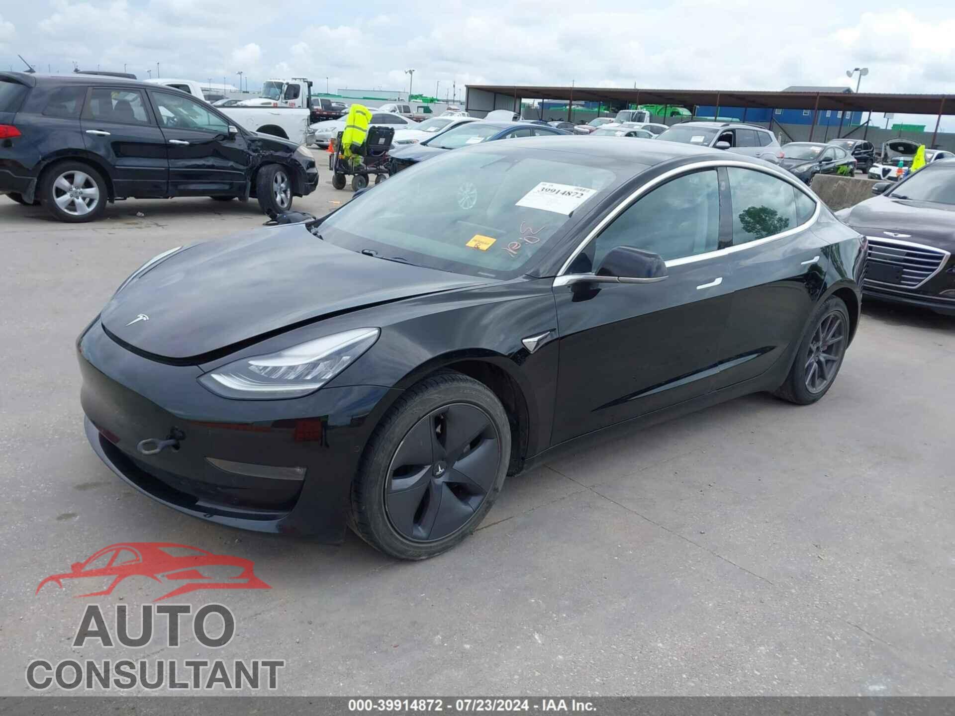TESLA MODEL 3 2019 - 5YJ3E1EA8KF399198