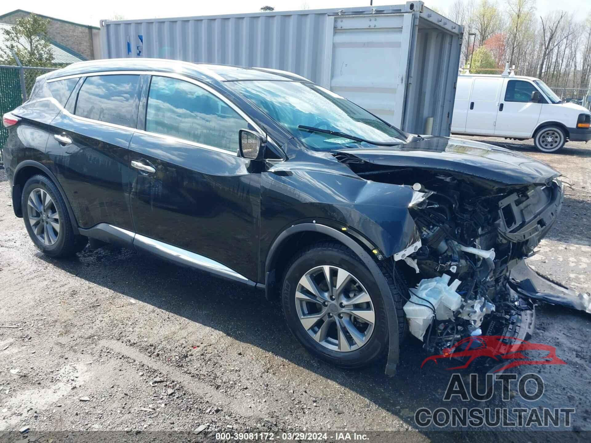 NISSAN MURANO 2018 - 5N1AZ2MG9JN147382