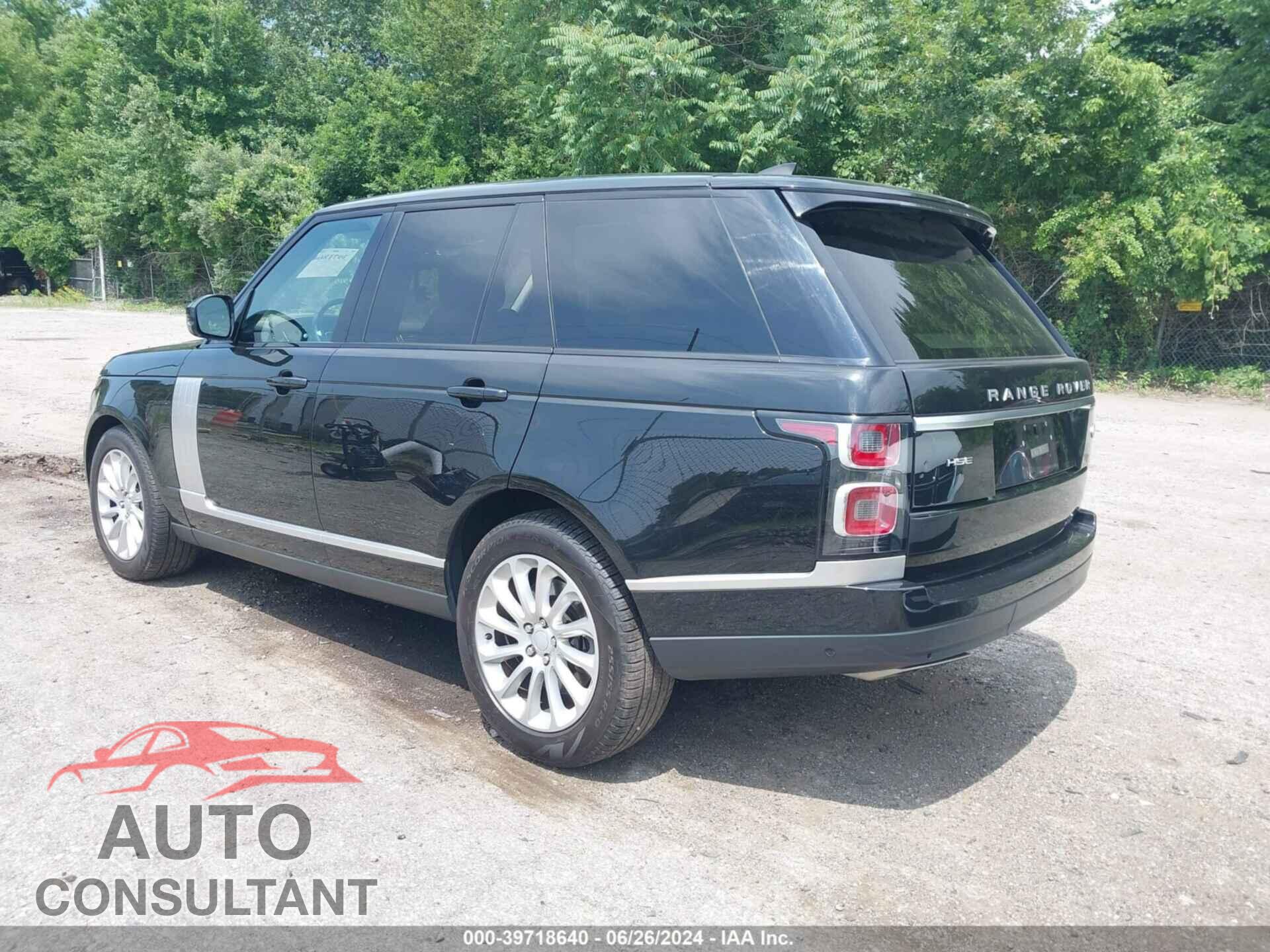 LAND ROVER RANGE ROVER 2018 - SALGS2SV7JA512856