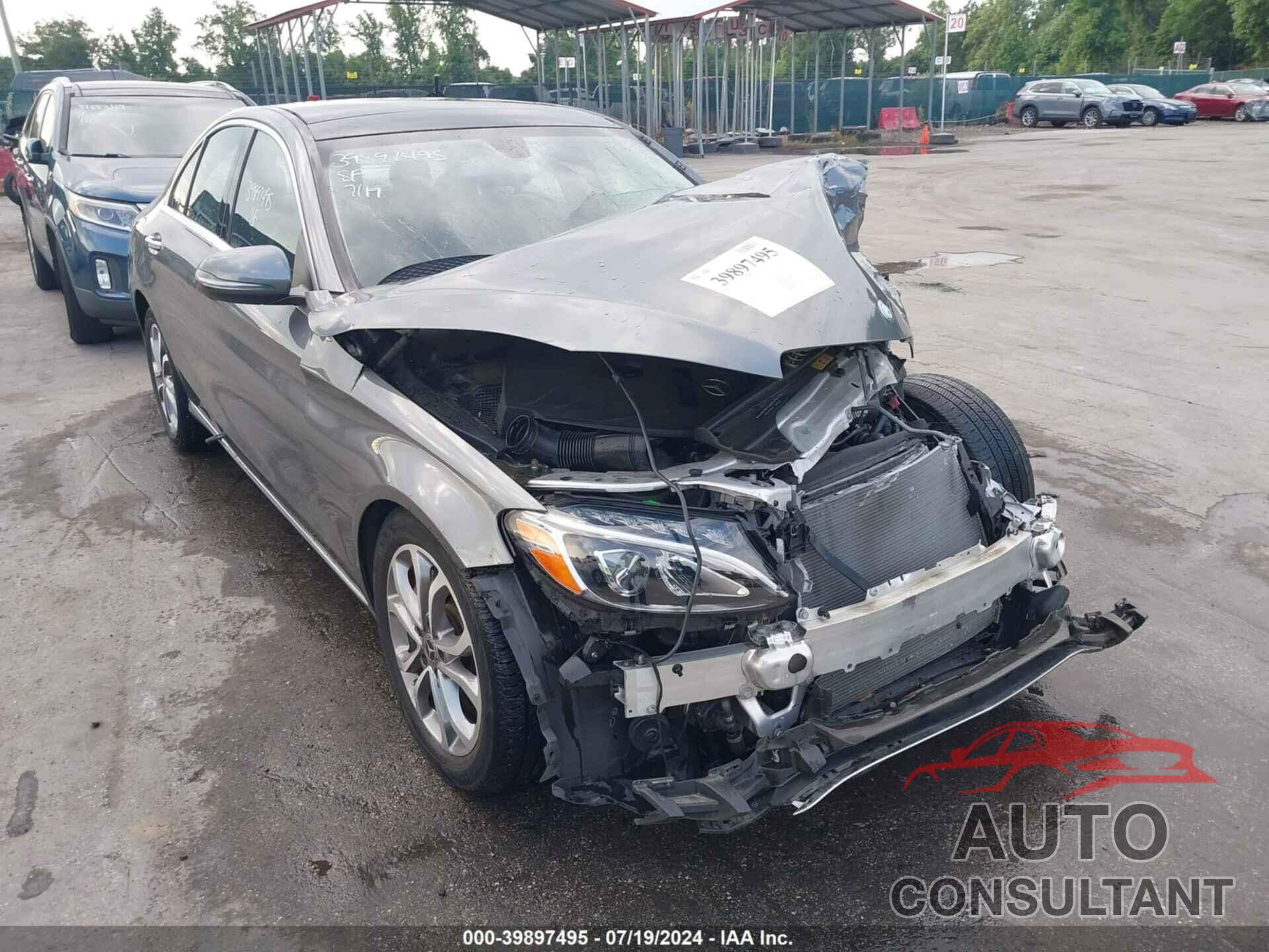 MERCEDES-BENZ C 300 2017 - 55SWF4KB8HU220058