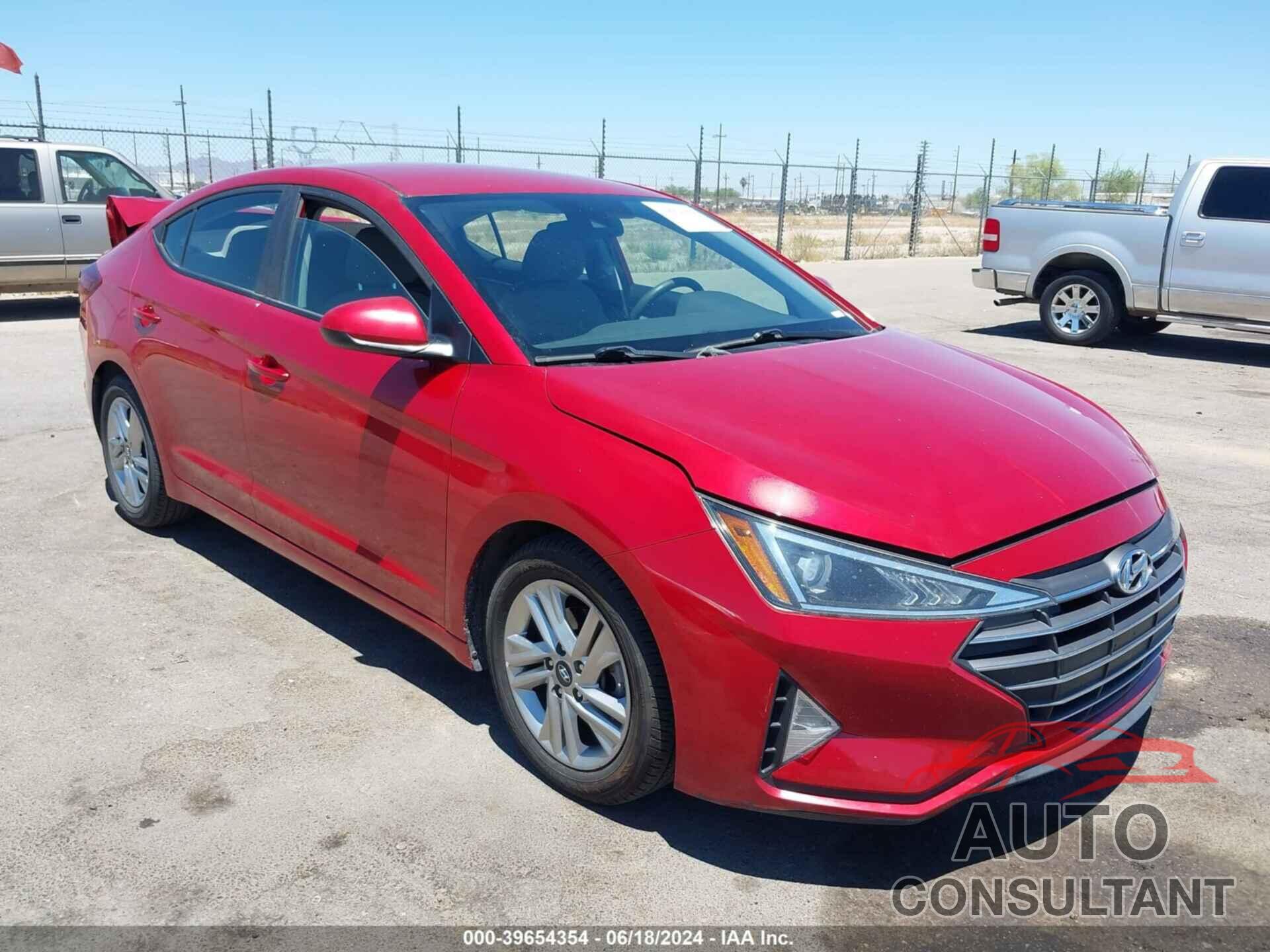 HYUNDAI ELANTRA 2020 - 5NPD84LFXLH506377