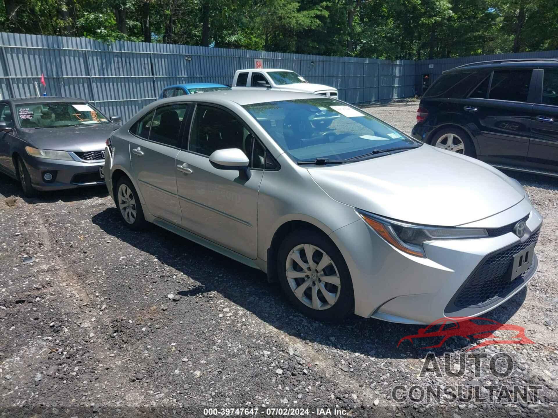 TOYOTA COROLLA 2021 - JTDEPMAE1MJ162321