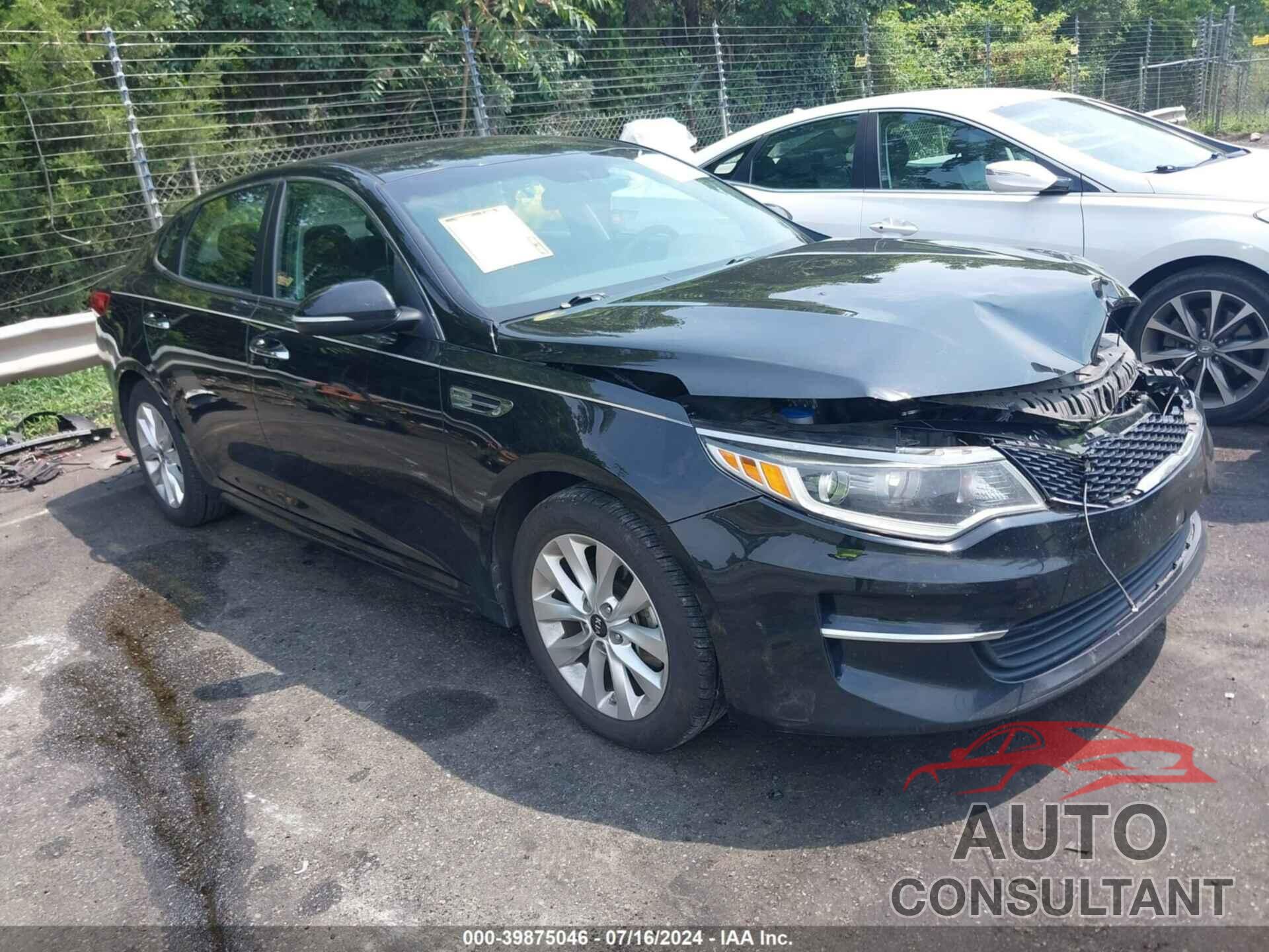 KIA OPTIMA 2018 - 5XXGT4L38JG253702