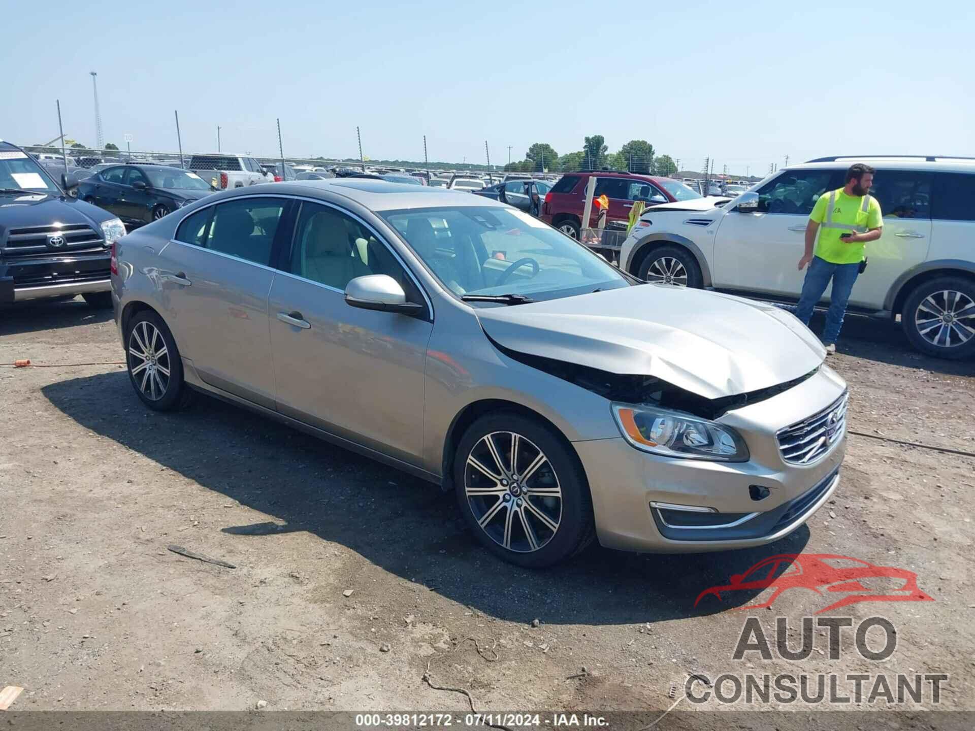 VOLVO S60 INSCRIPTION 2016 - LYV402FK6GB096638