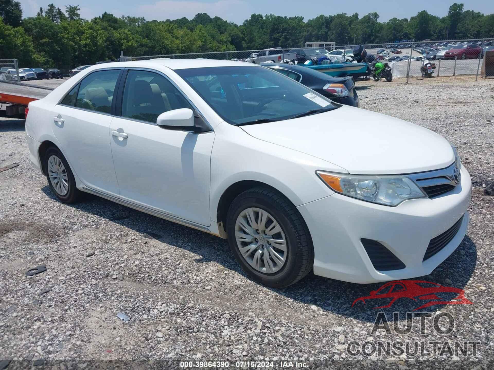 TOYOTA CAMRY 2012 - 4T1BF1FK8CU547855