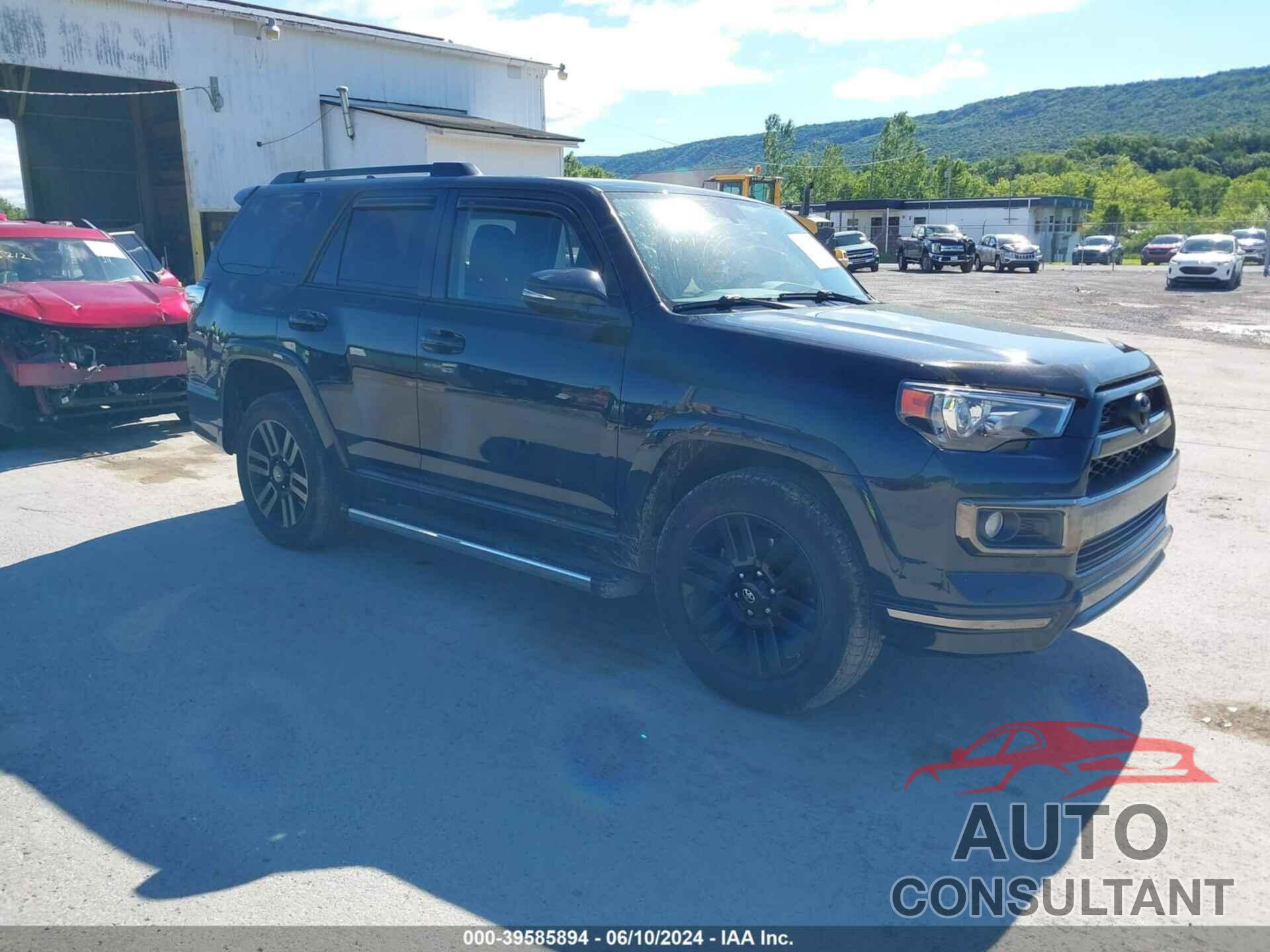 TOYOTA 4RUNNER 2019 - JTEBU5JR9K5628356